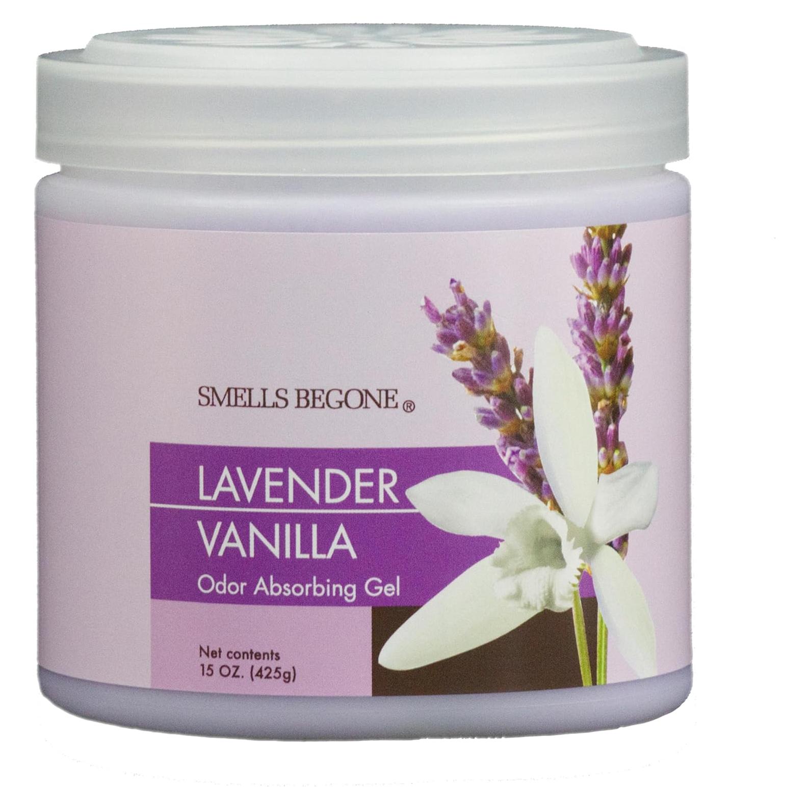 Gel Absorbente de Olores Smells Begone 425g Lavanda Vainilla