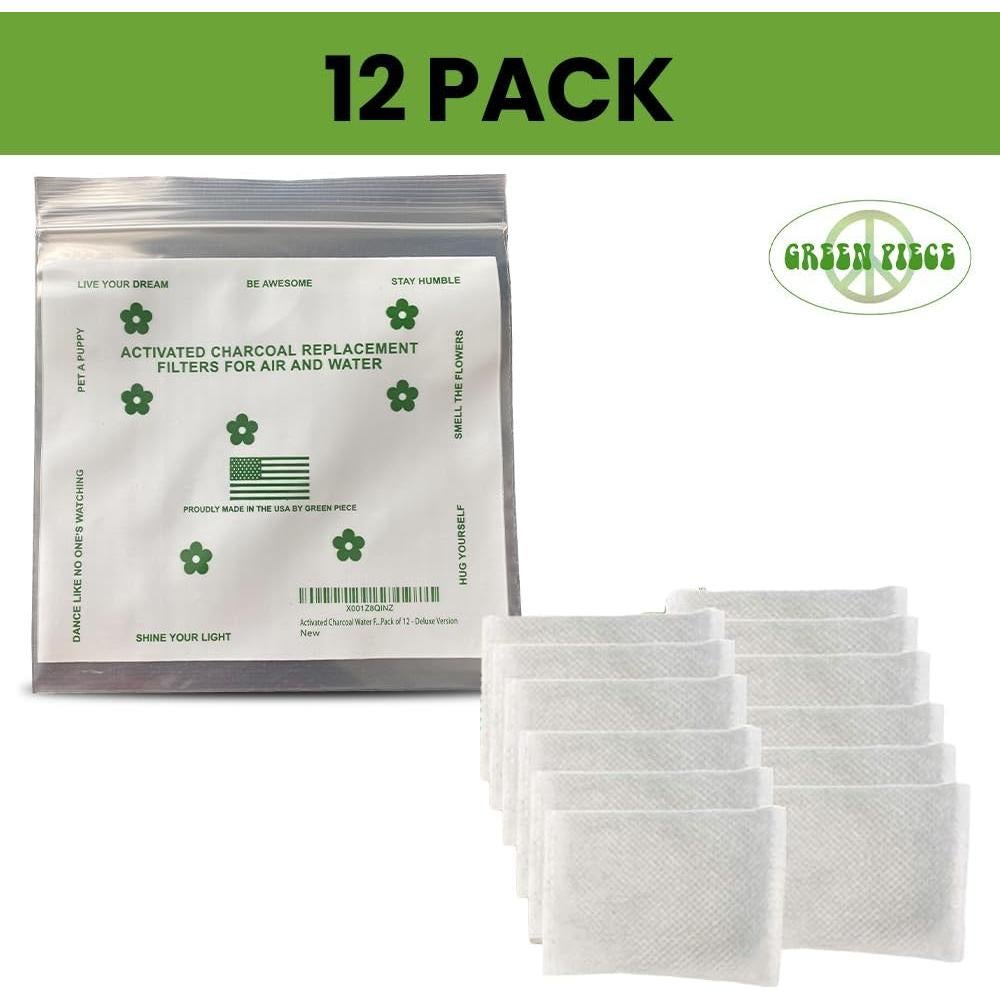 Paquete de 12 + 1 Desodorantes Green Piece para Cubo de Pañales