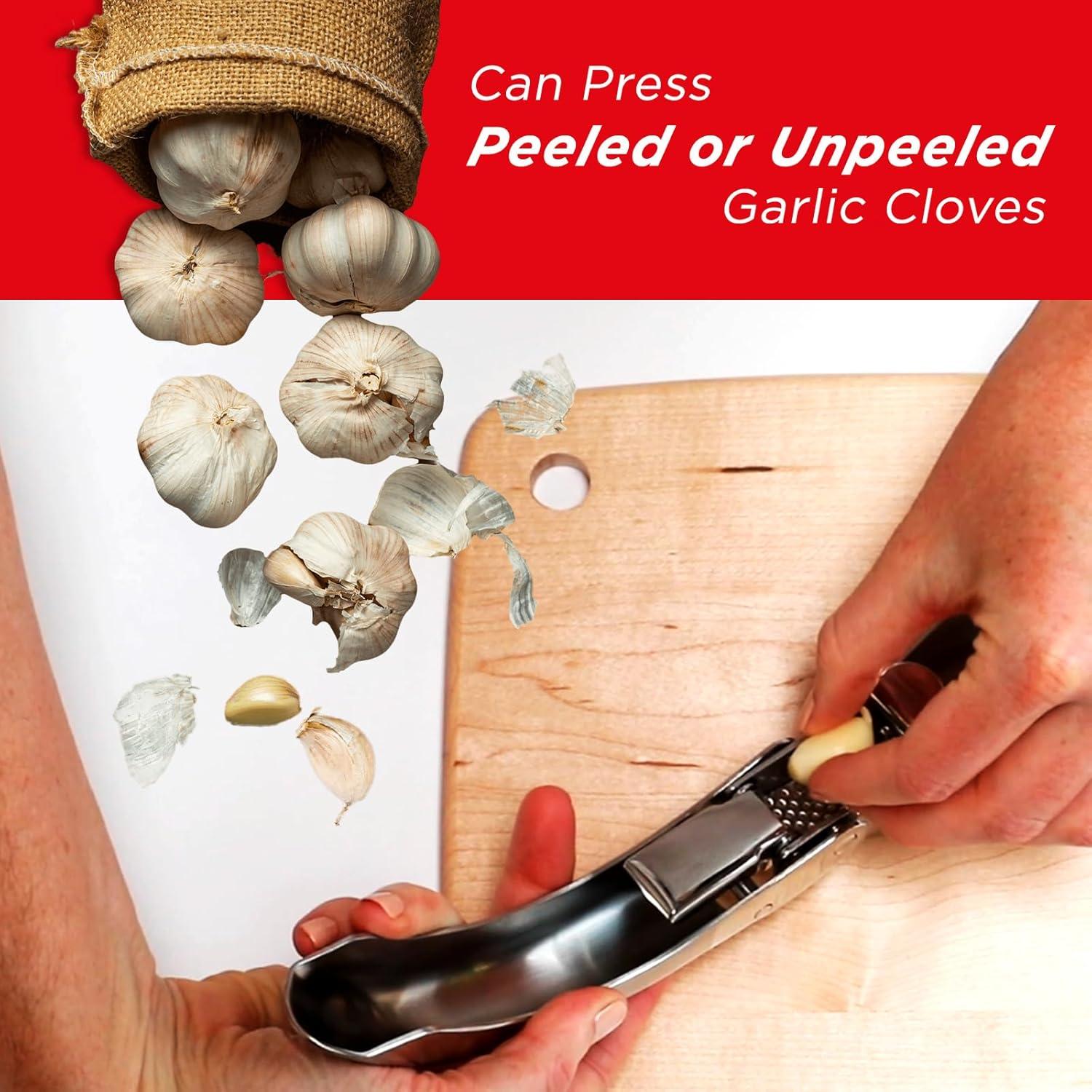 Prensa de Ajo Kuhn Rikon Epicurean Acero Inoxidable 16,5 cm