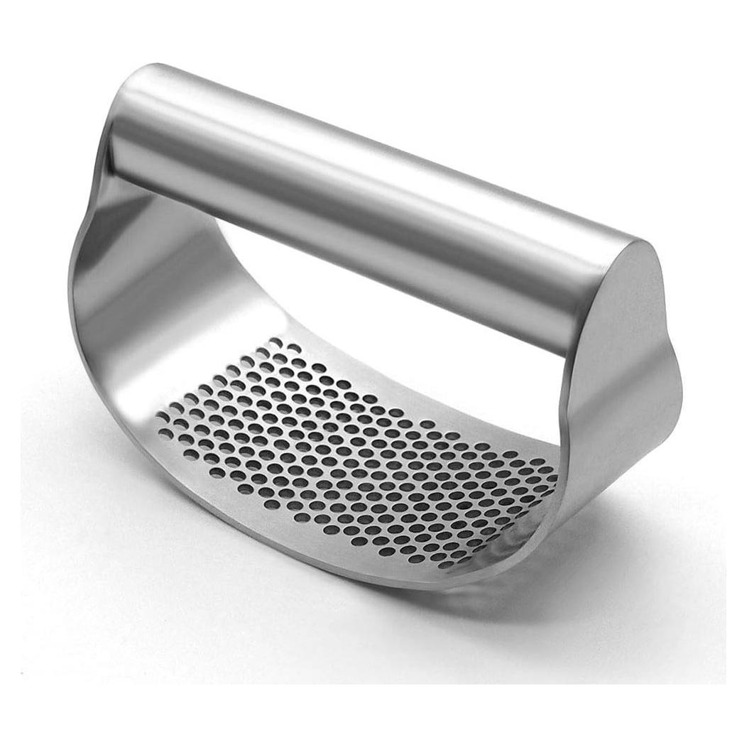 Prensa de Ajo Acero Inoxidable SUPARO 10x7.2cm Fácil Limpieza