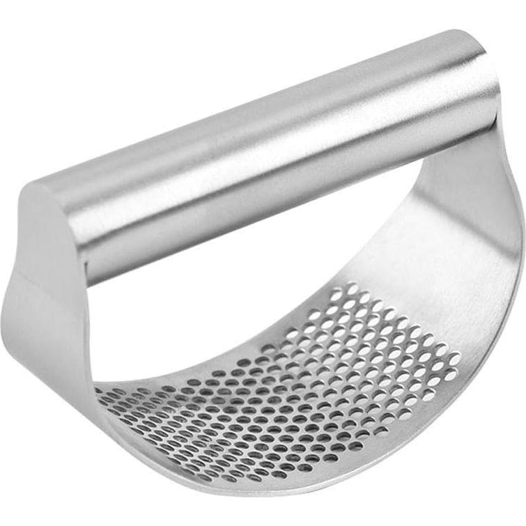 Prensa de Ajo Acero Inoxidable SUPARO 10x7.2cm Fácil Limpieza