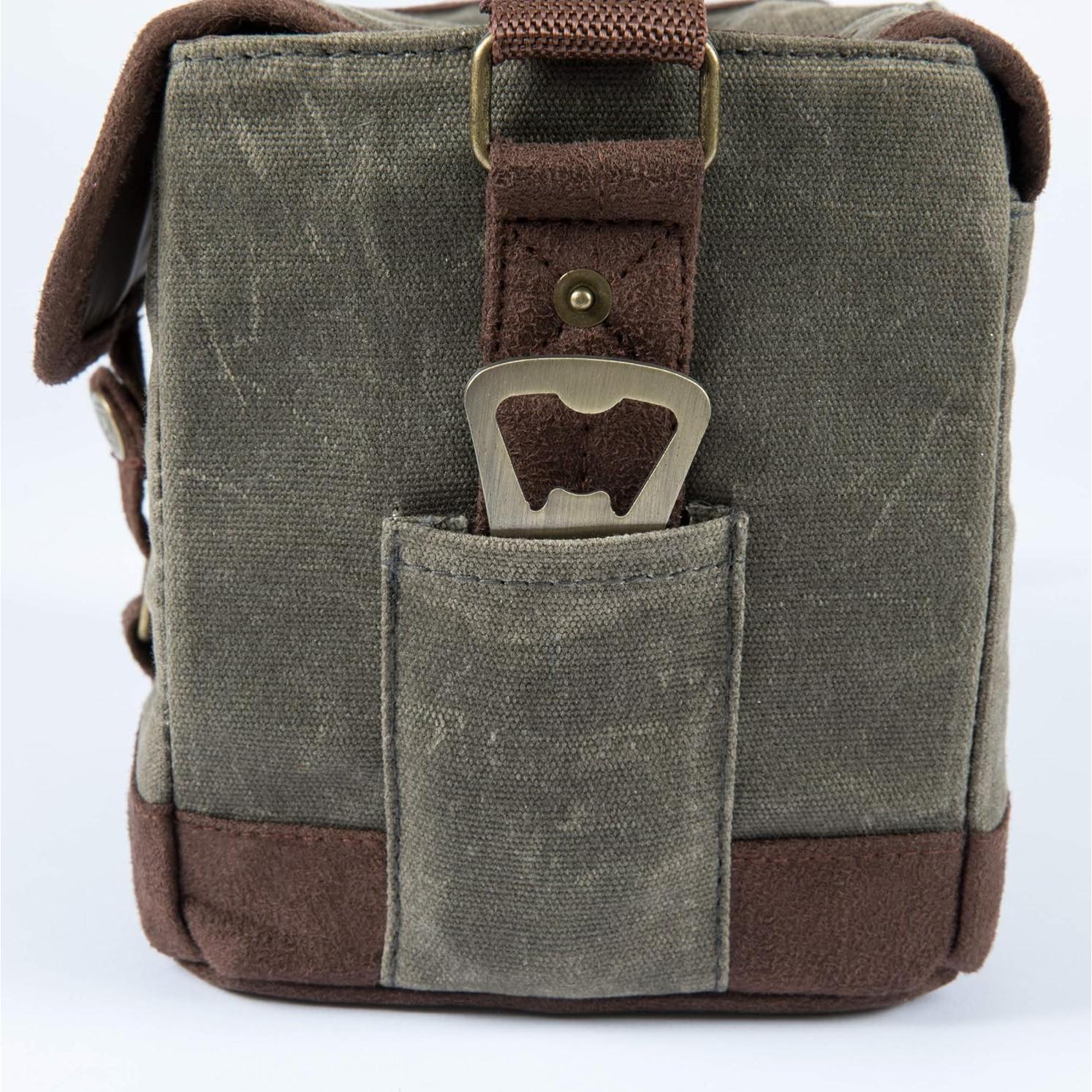 Cesta de Cerveza PICNIC TIME 6 Paquetes Verde Caqui