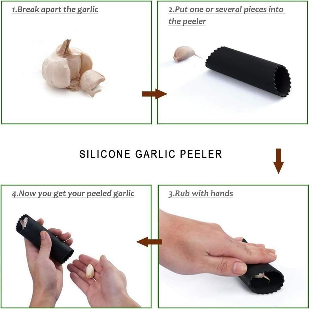 Prensa de Ajo WEPPC de Acero Inoxidable Ergonómica 130g