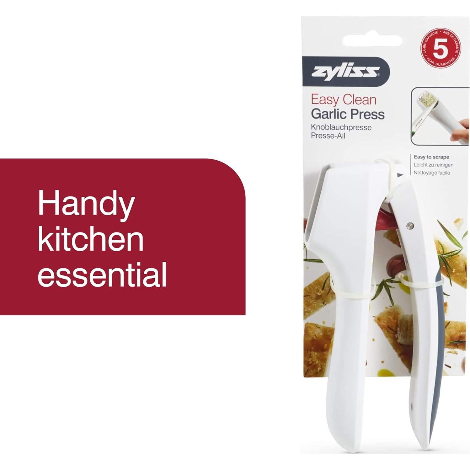 Prensa de Ajo Zyliss Easy Clean - Ligera y Apta para Lavavajillas