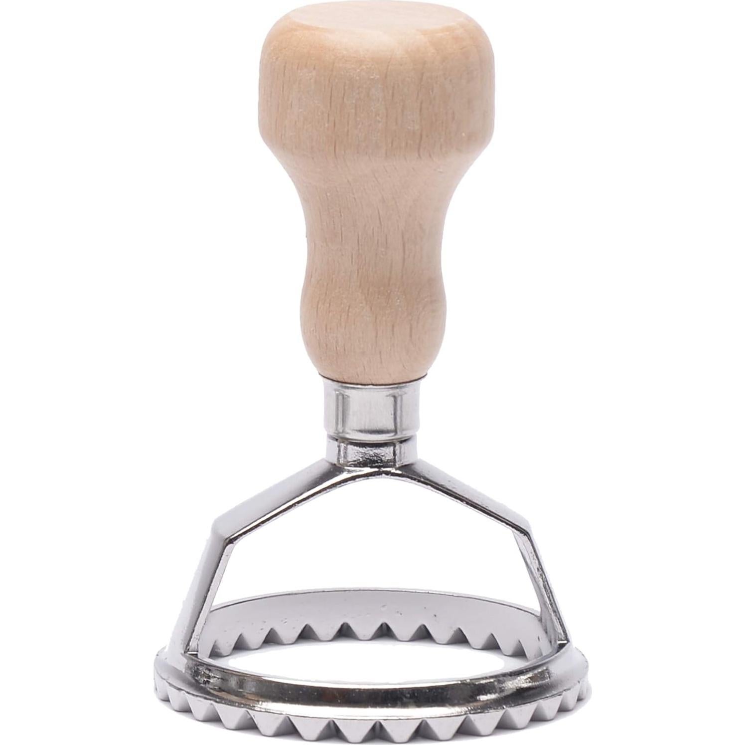 Cortador de Ravioles MASTER FENG con Rodillo y Moldes