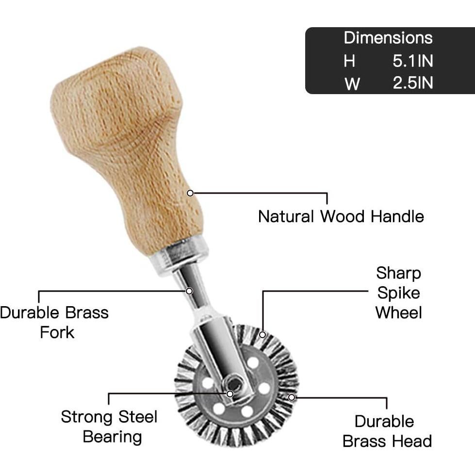 Cortador de Ravioles MASTER FENG con Rodillo y Moldes