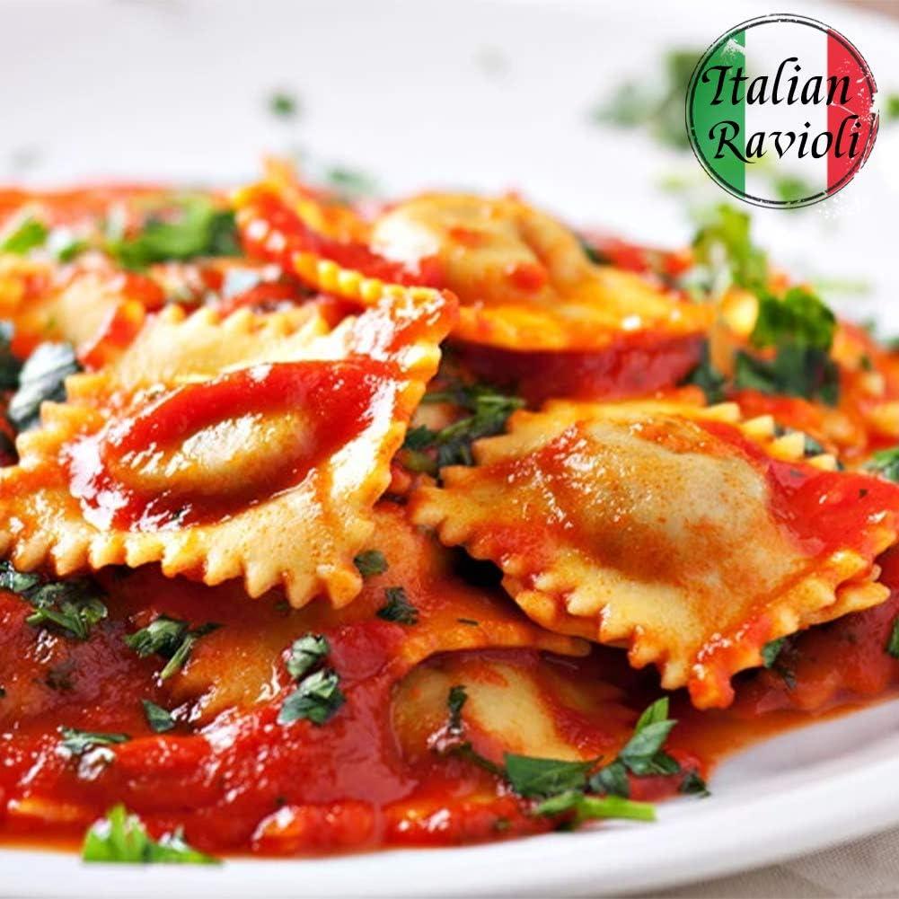 Cortador de Ravioles MASTER FENG con Rodillo y Moldes