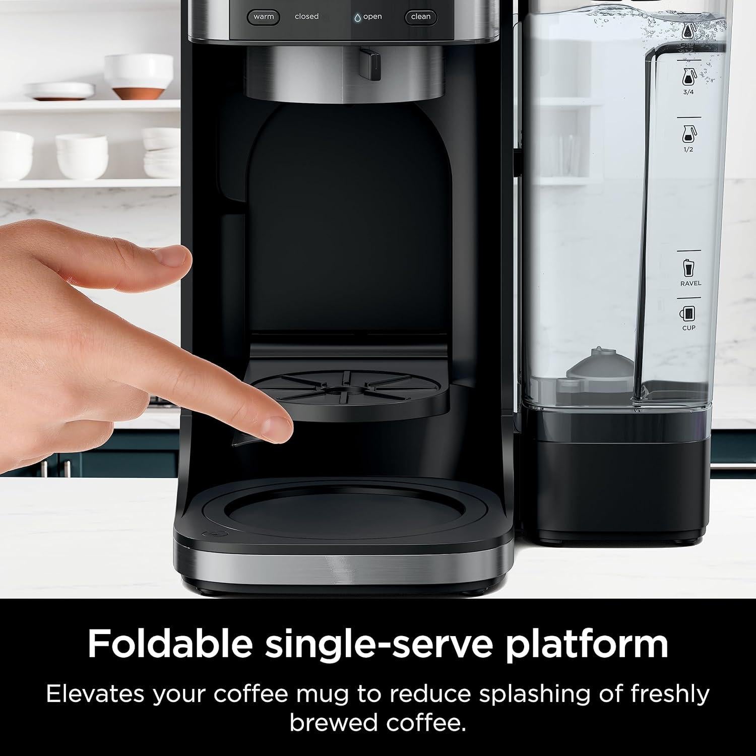 Cafetera Ninja DualBrew Pro 12 Tazas con Filtro Papel