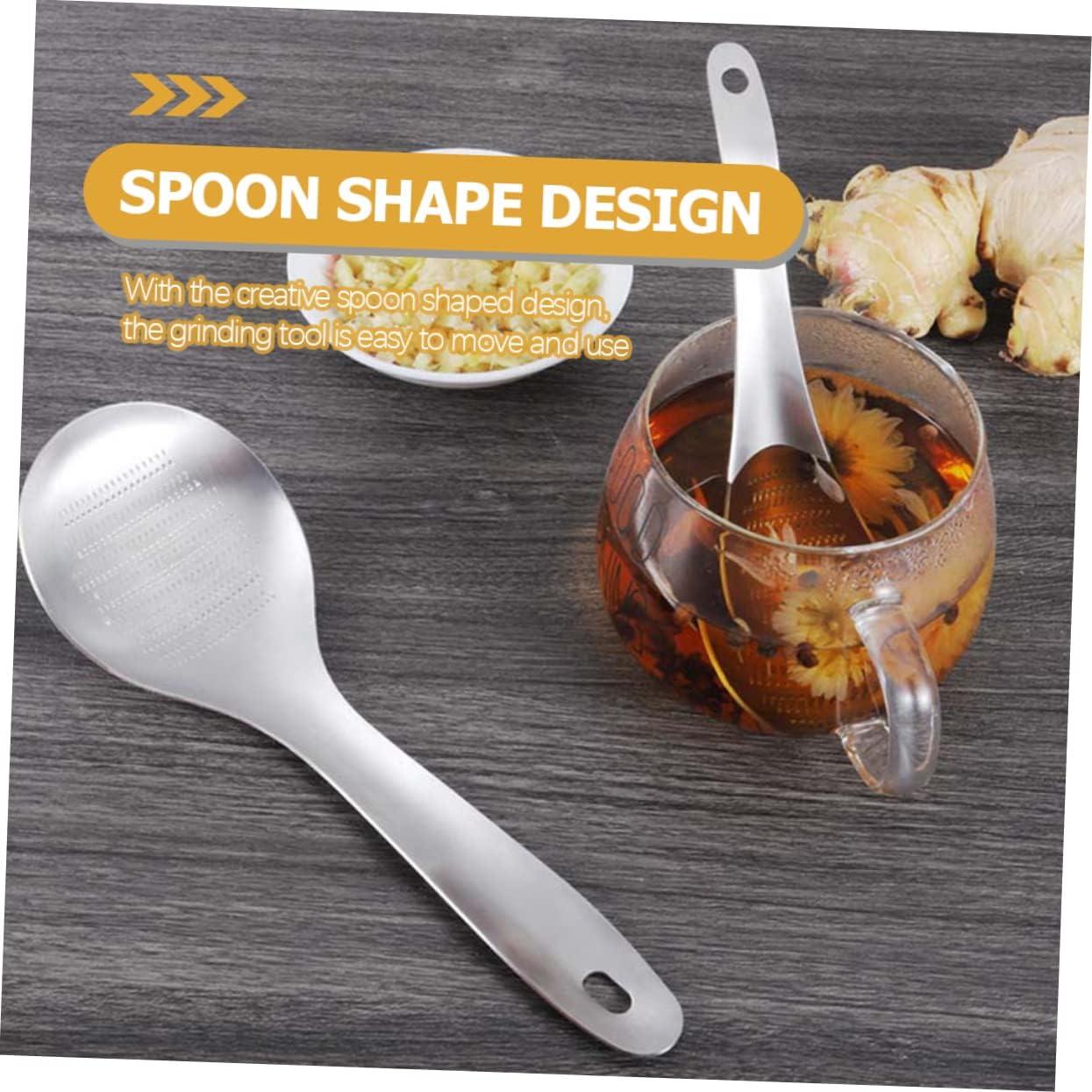 Set 3 Piezas Prensa de Ajo y Jengibre GOOHOCHY Acero Inoxidable