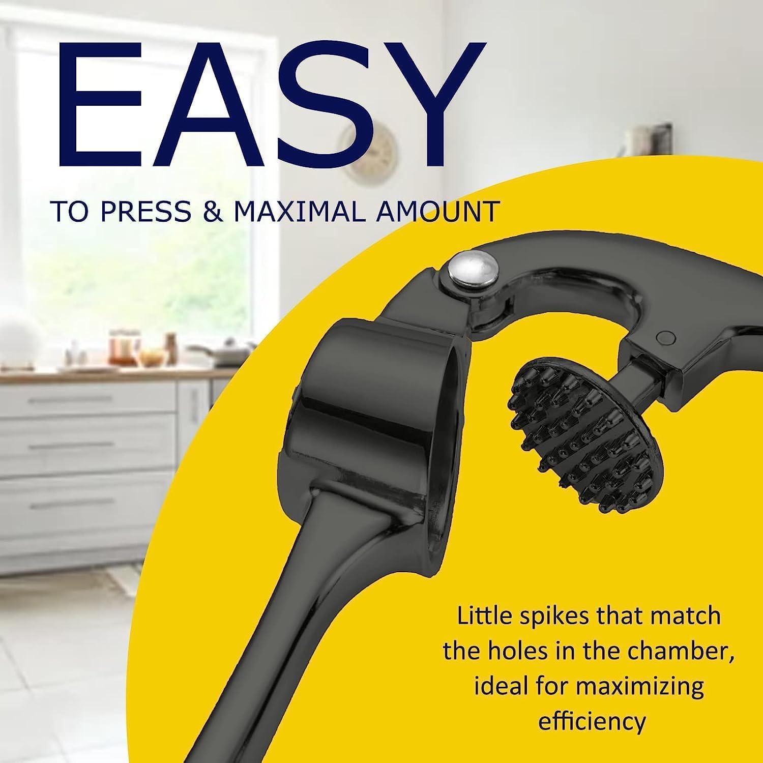 Prensa de Ajo AllStyle Acero Inoxidable Negro Mate