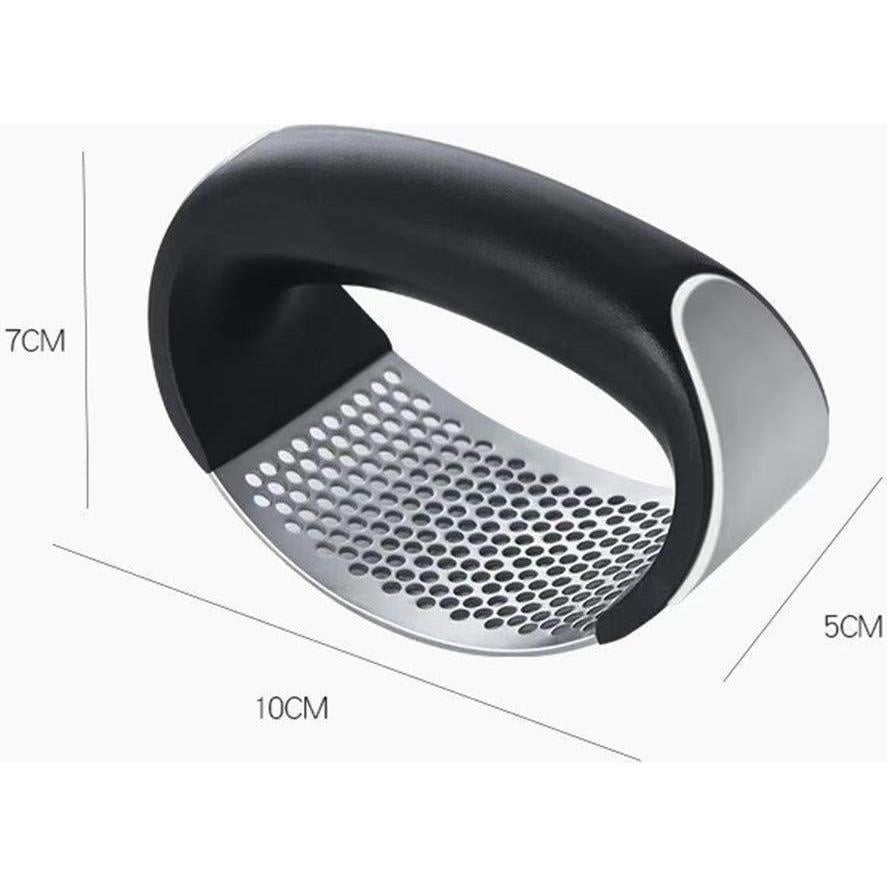 Prensador de Ajo y Jengibre Acero Inoxidable Ergonomico