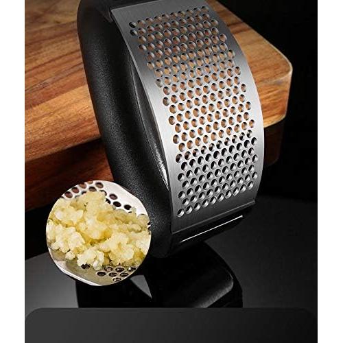 Prensador de Ajo y Jengibre Acero Inoxidable Ergonomico