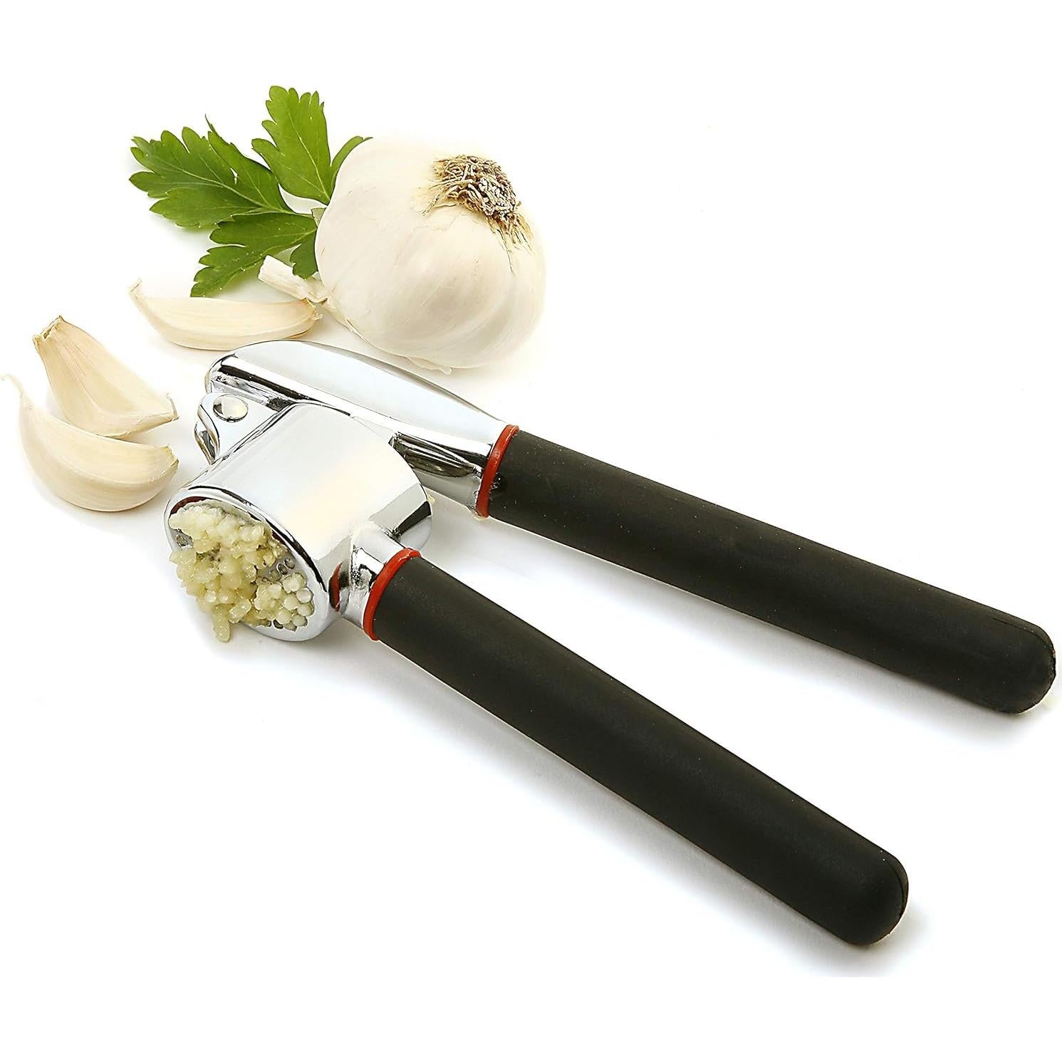 Prensa de Ajo Norpro Grip-EZ Acero Inoxidable 18 cm