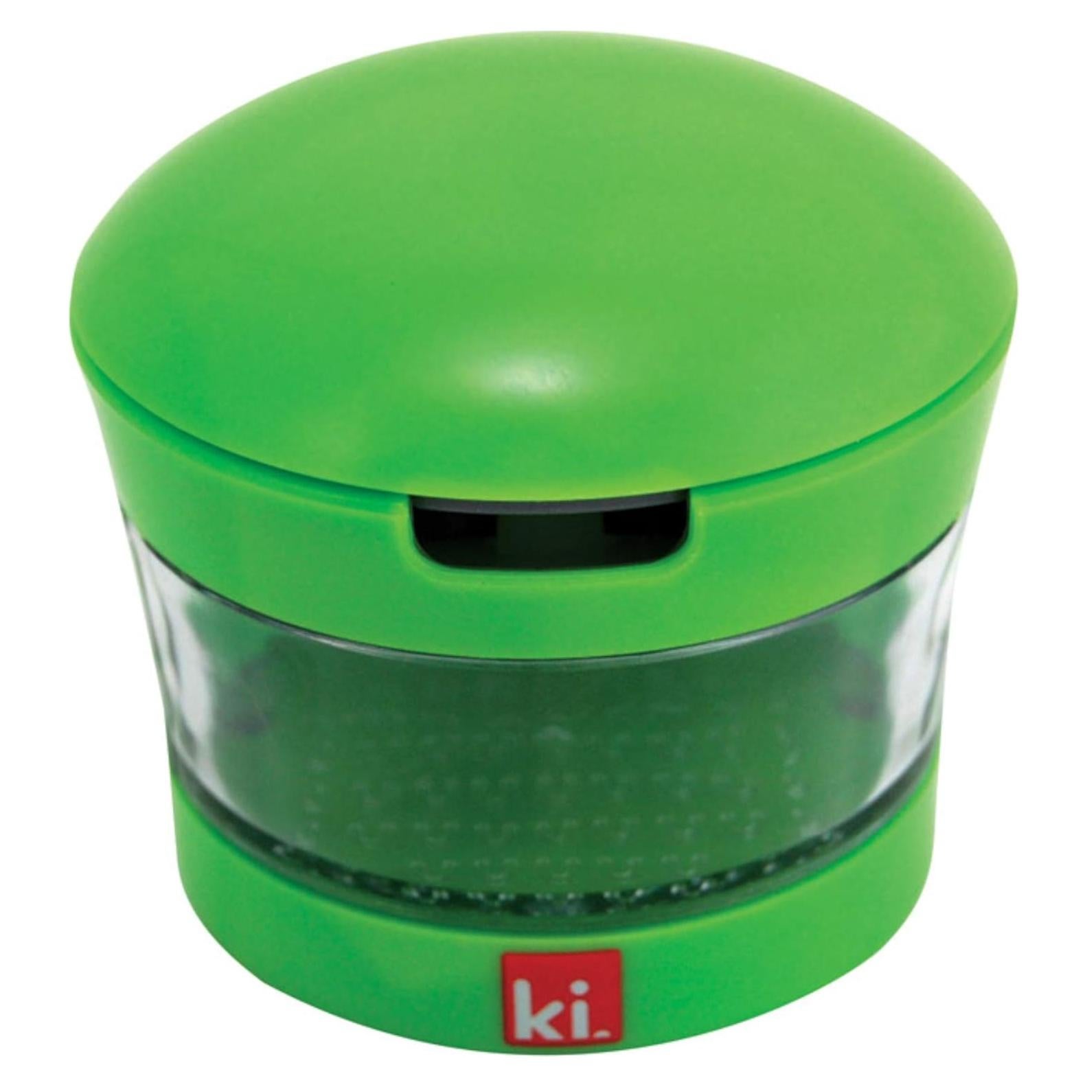 Prensa de Ajo Kitchen Innovations con Cuchillas Inoxidable Rojo