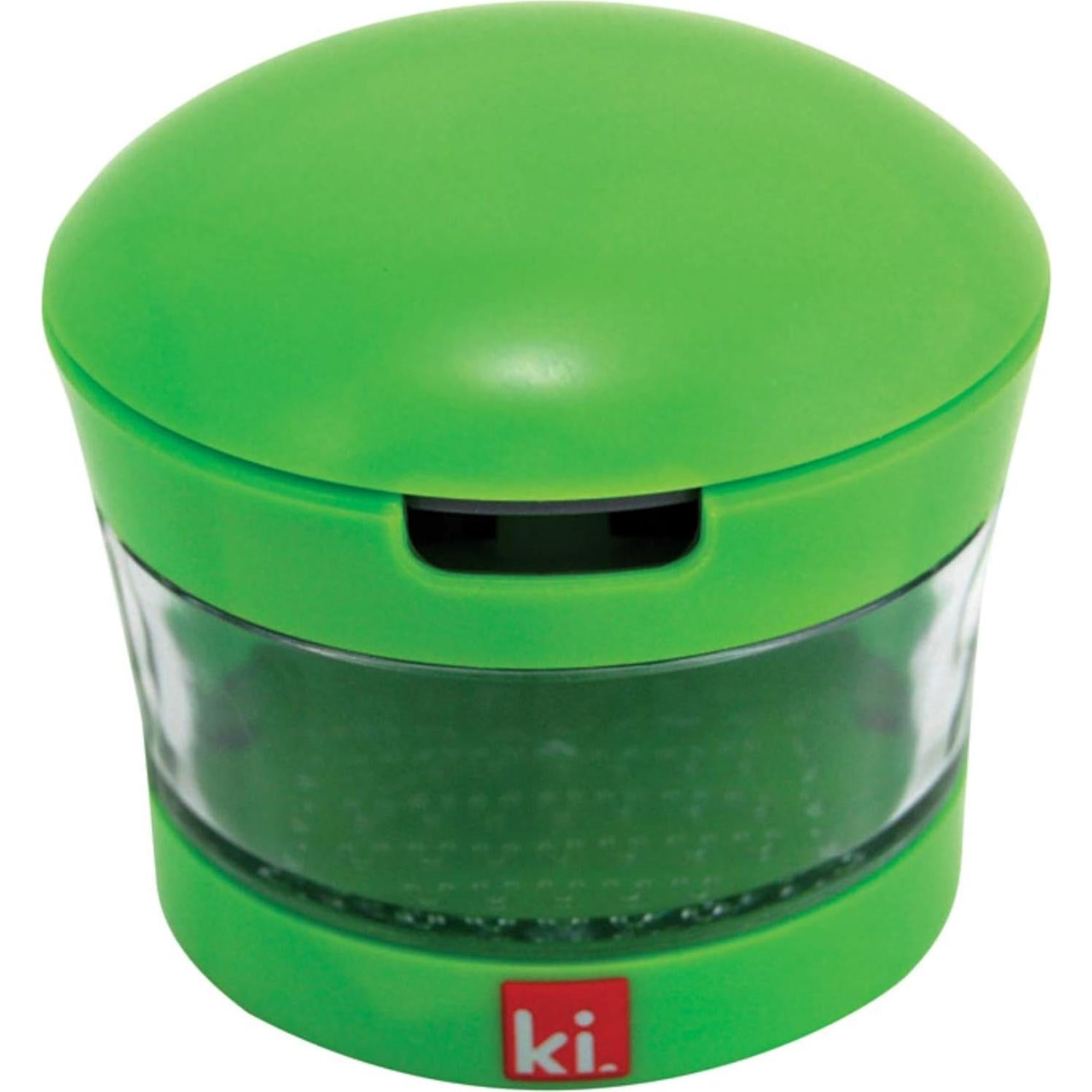 Prensa de Ajo Kitchen Innovations con Cuchillas Inoxidable Rojo