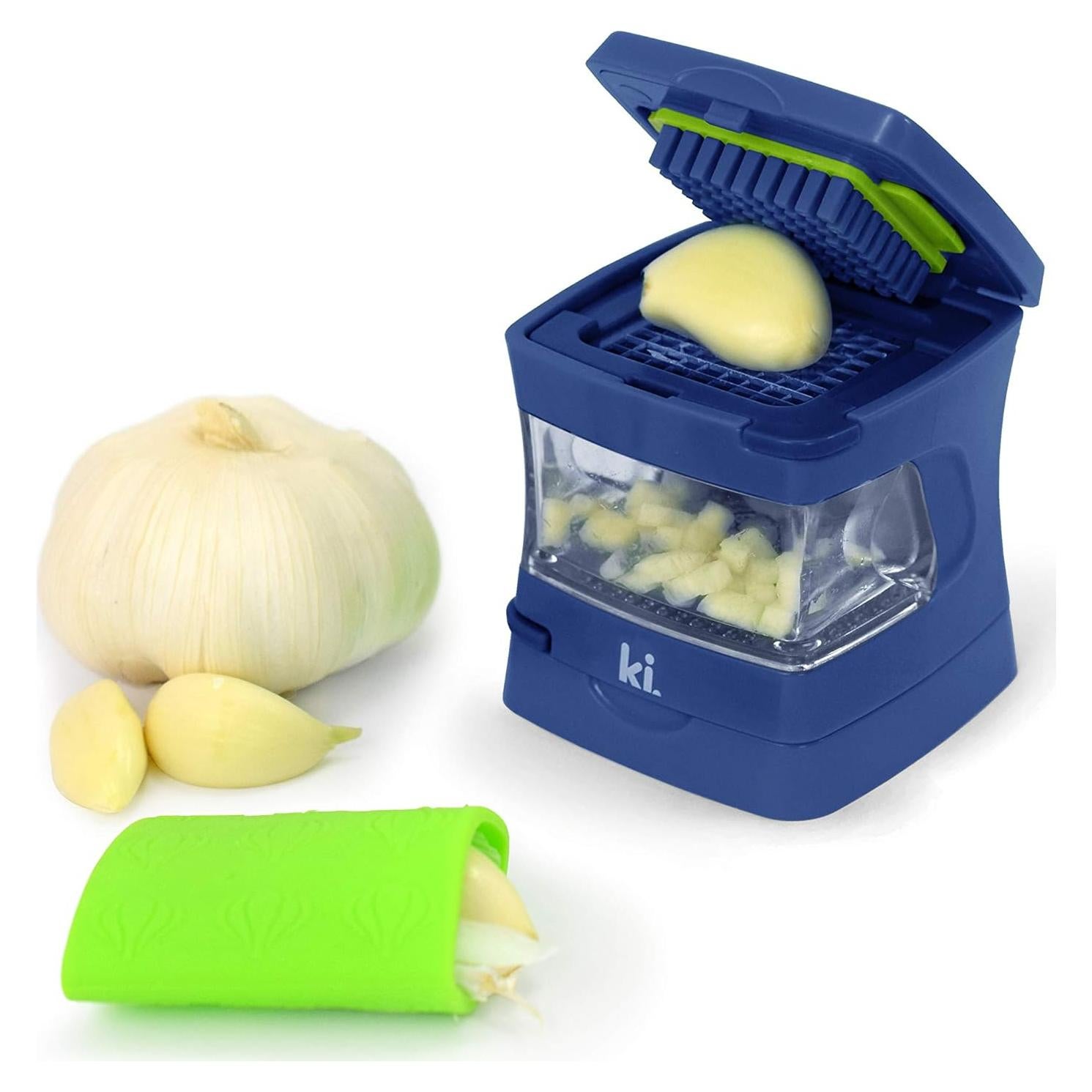 Prensa de Ajo Kitchen Innovations con Pelador de Silicona