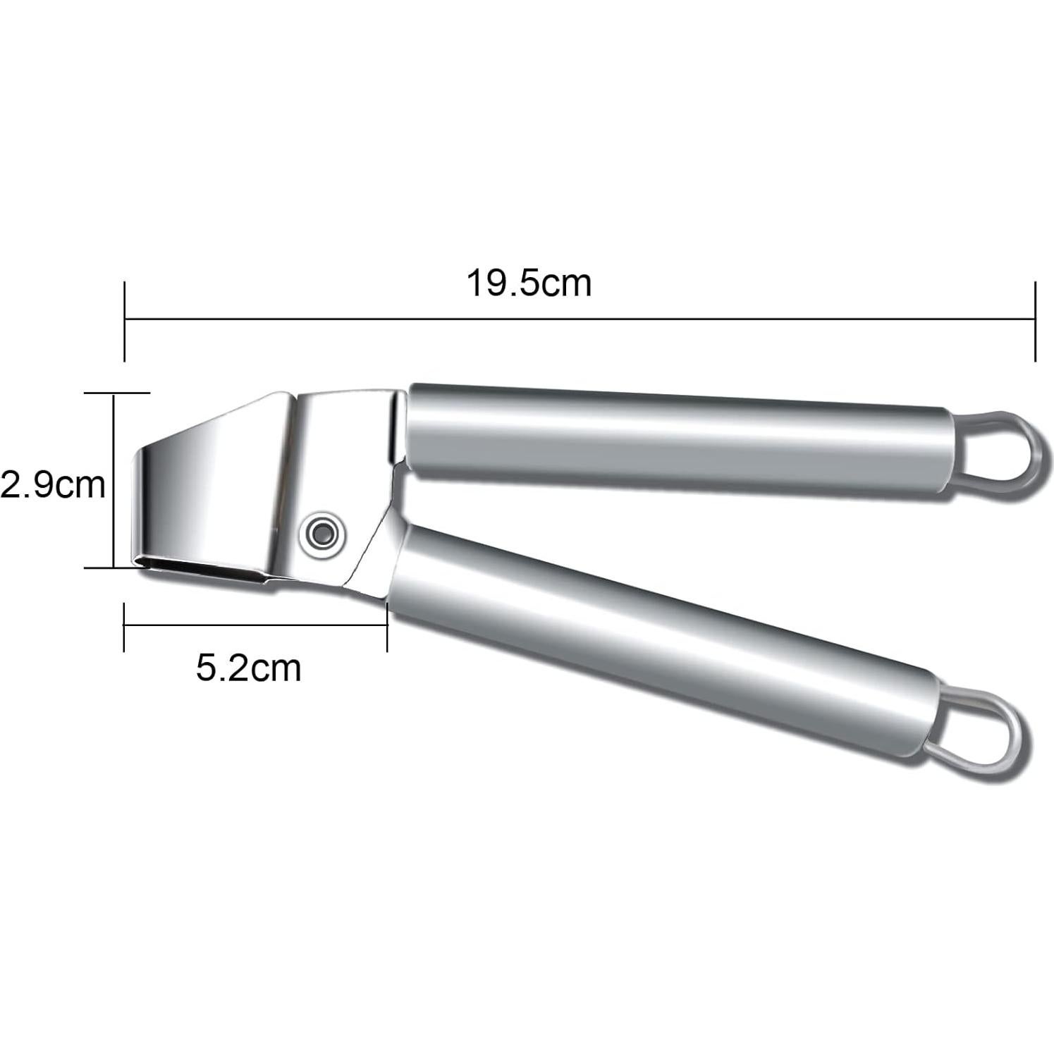 Prensa de Ajo BYVOV Acero Inoxidable Fácil de Limpiar