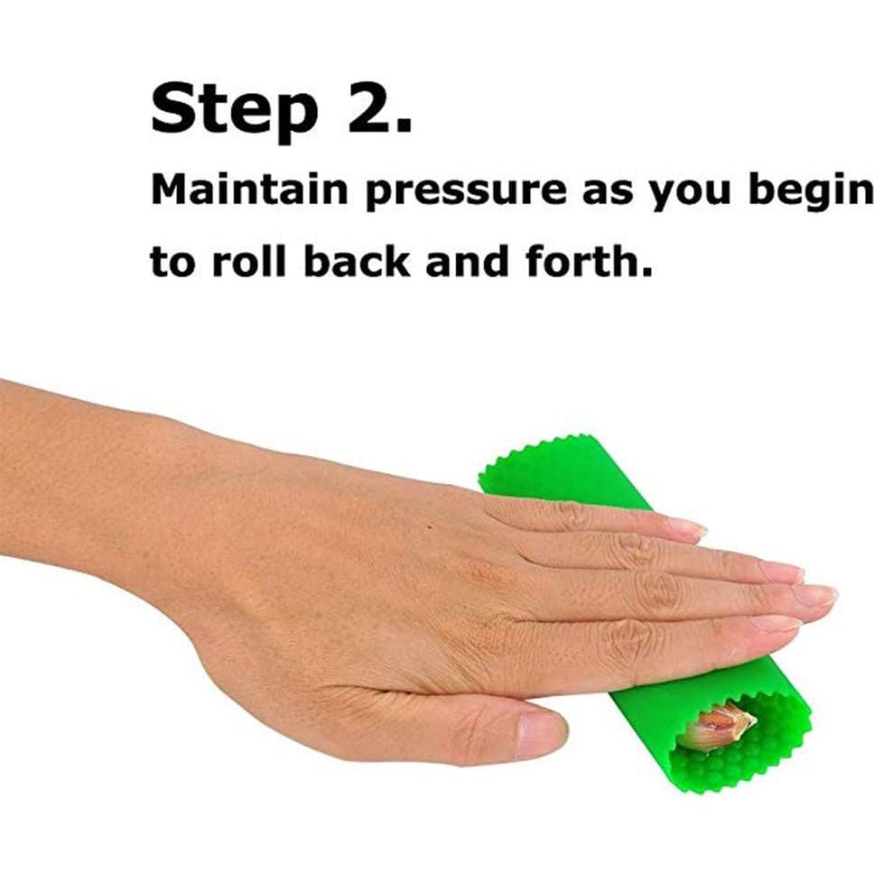 Rodillo Pelador de Ajo Sinnsally Silicona 14.99 cm 3 Colores