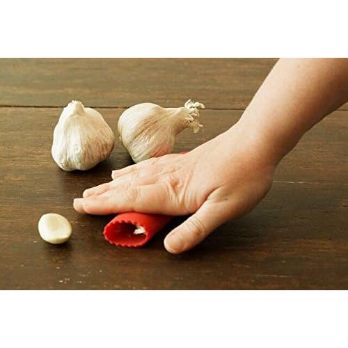 Rodillo Descascarador de Ajo Cestari - Silicona Roja Apta Lavavajillas