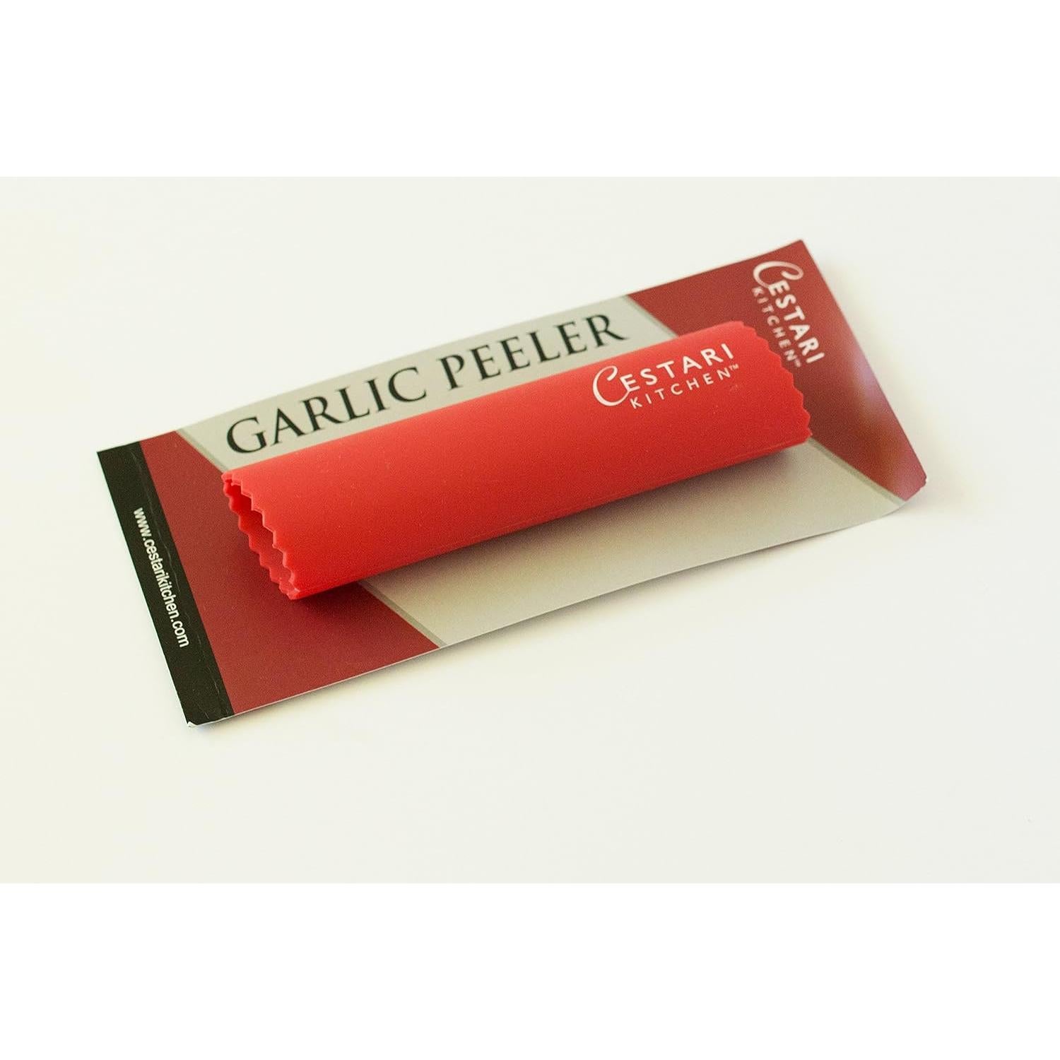 Rodillo Descascarador de Ajo Cestari - Silicona Roja Apta Lavavajillas