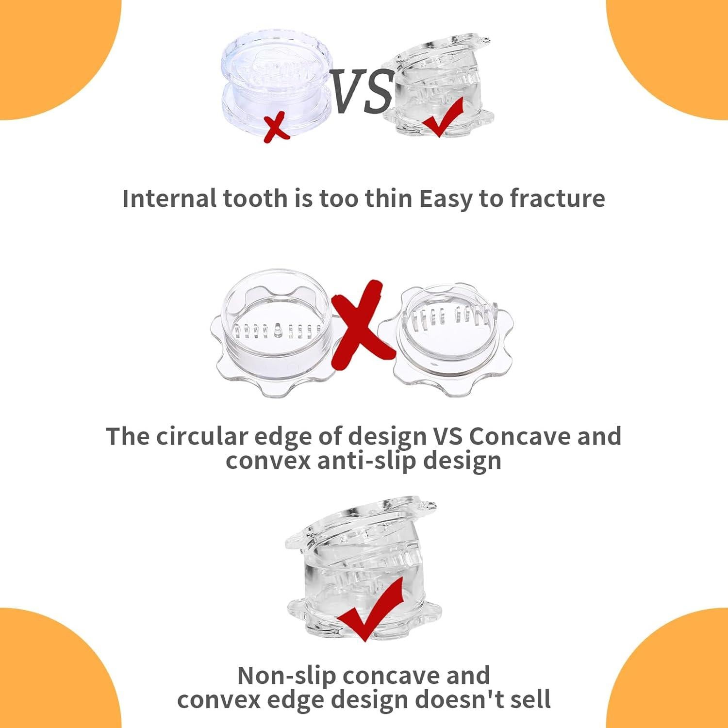 Prensa de Ajo Manual YMPEKA de Plástico y Acero Inoxidable
