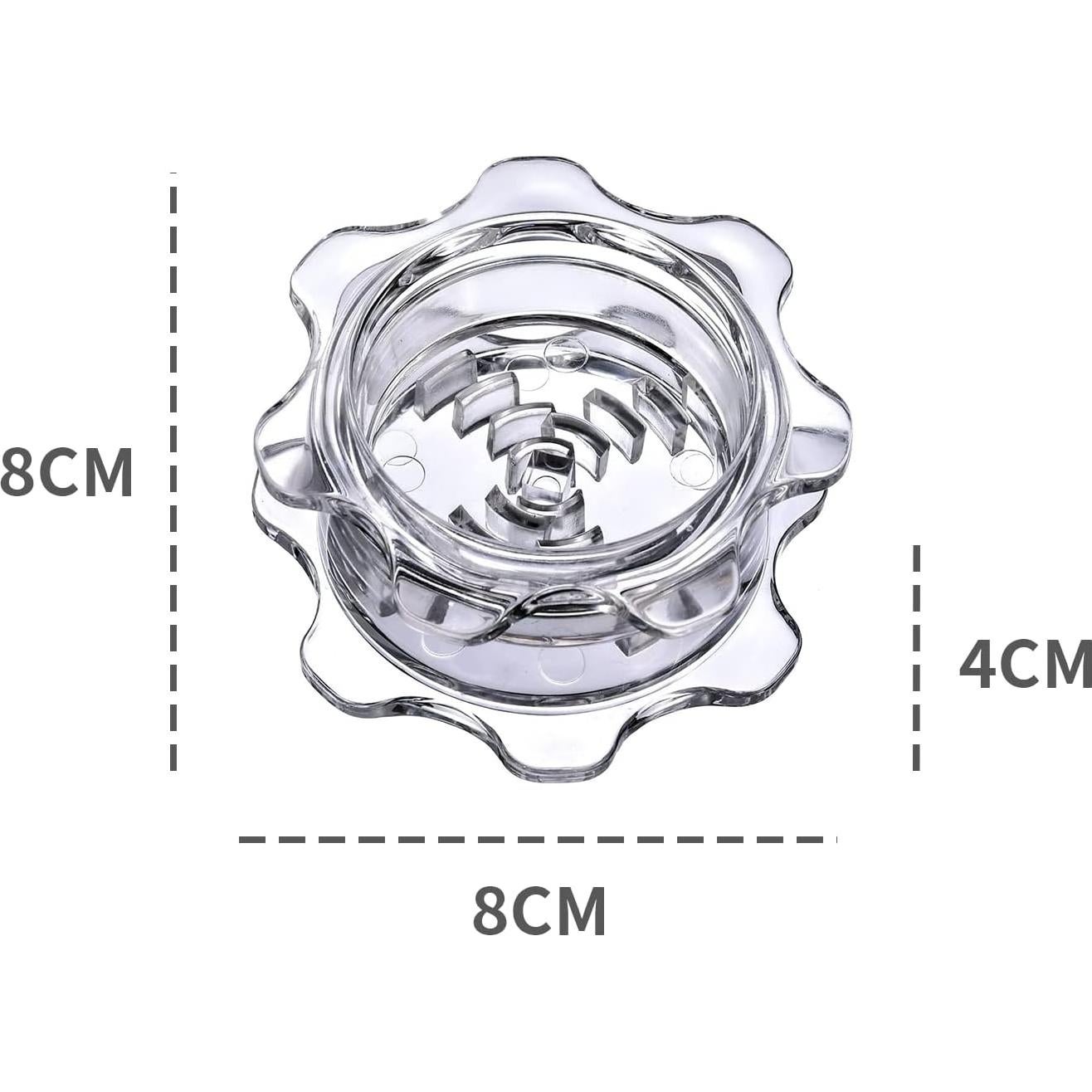 Prensa de Ajo Manual YMPEKA de Plástico y Acero Inoxidable