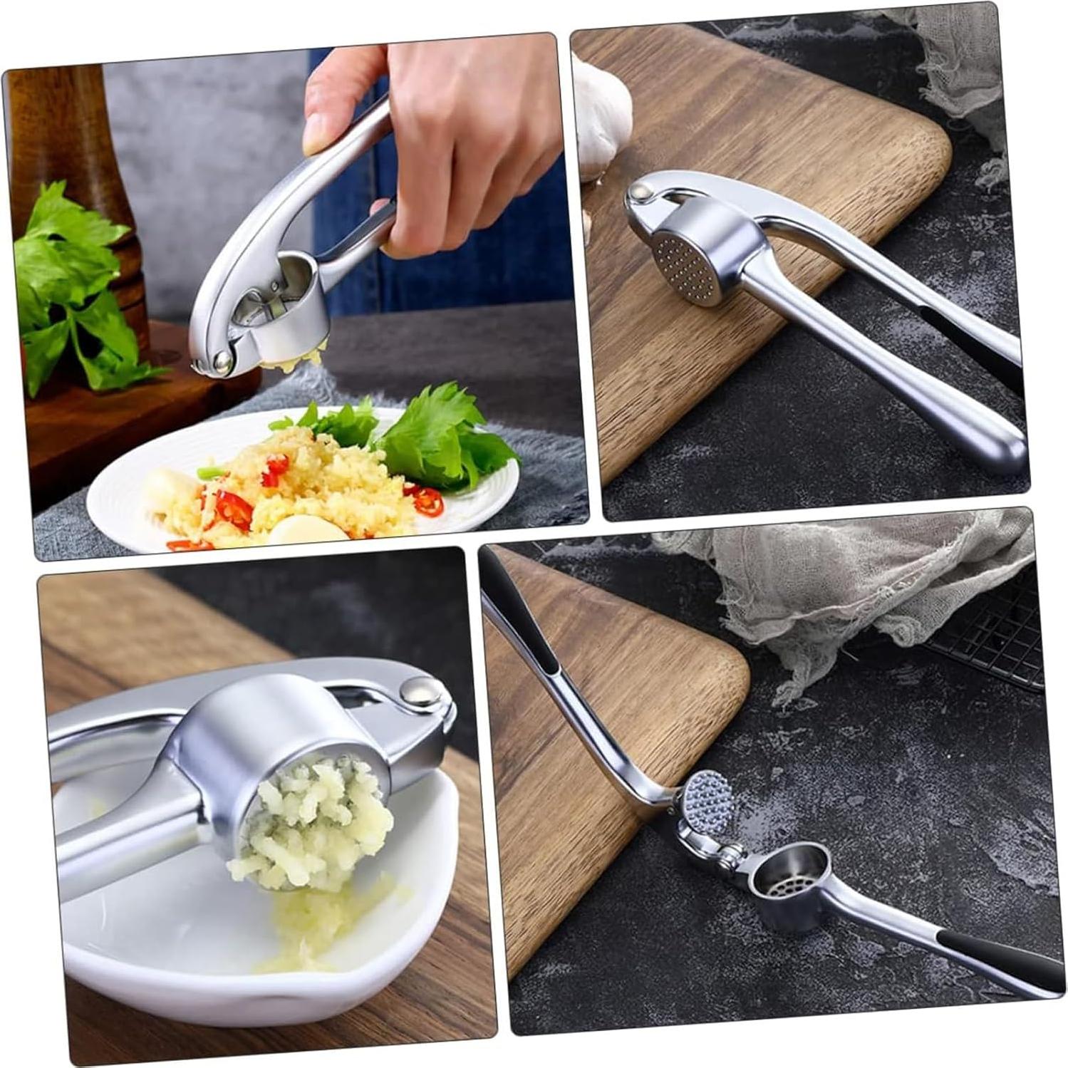 Prensa de Ajo y Jengibre Jagney Acero Inoxidable 16.5 cm