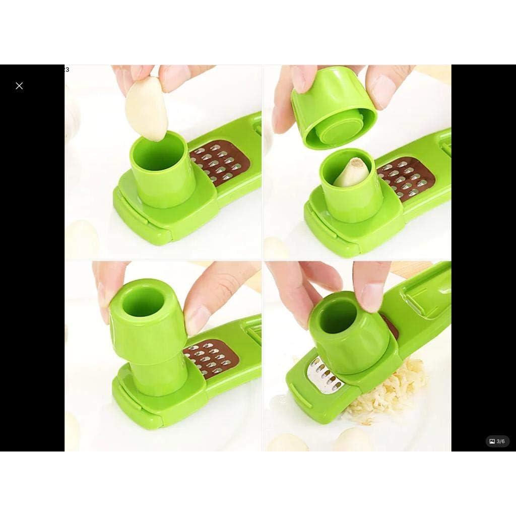 Prensa de Ajo Multifuncional Angel's Peel Lounge Verde