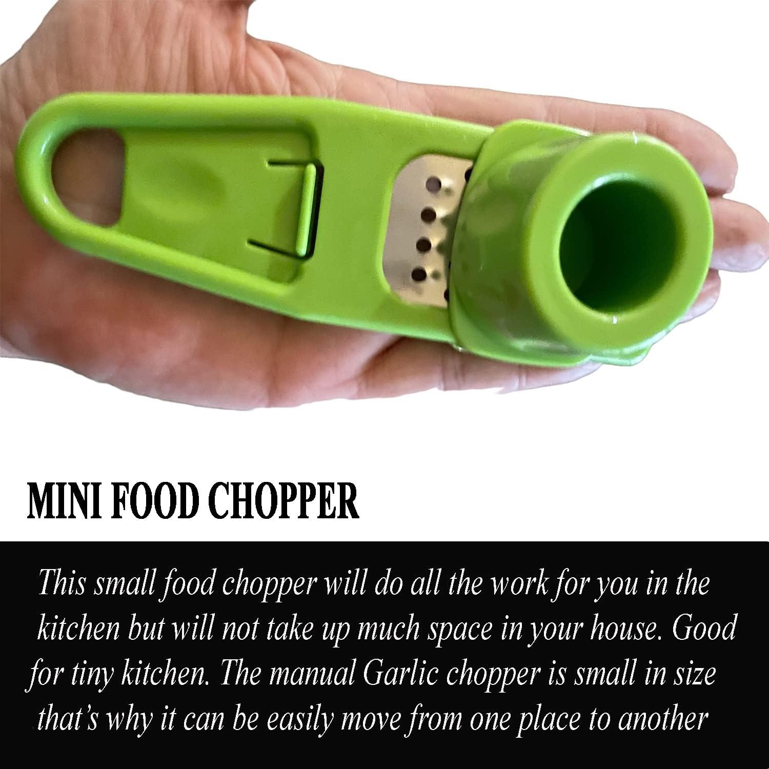 Prensa de Ajo Multifuncional Angel's Peel Lounge Verde