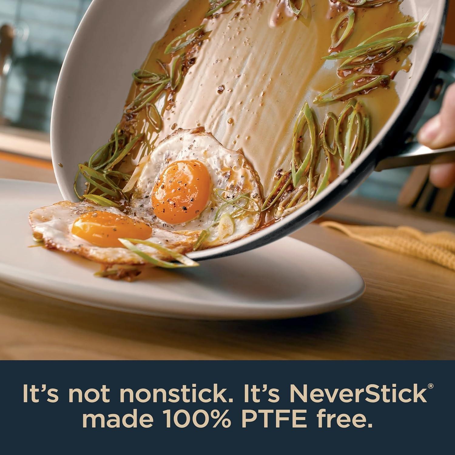 Sartén Fry Ninja Ceramic Pro 26 cm Antiadherente Azul