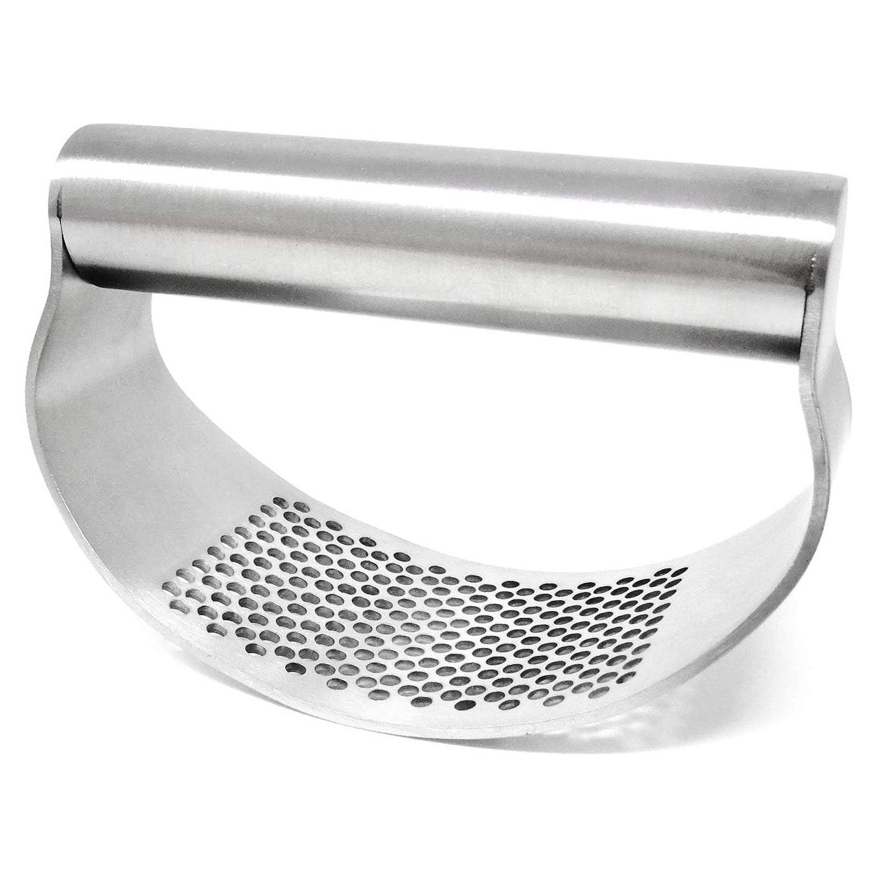 Prensa de Ajo Manual Honbay Acero Inoxidable 10.6x5 cm