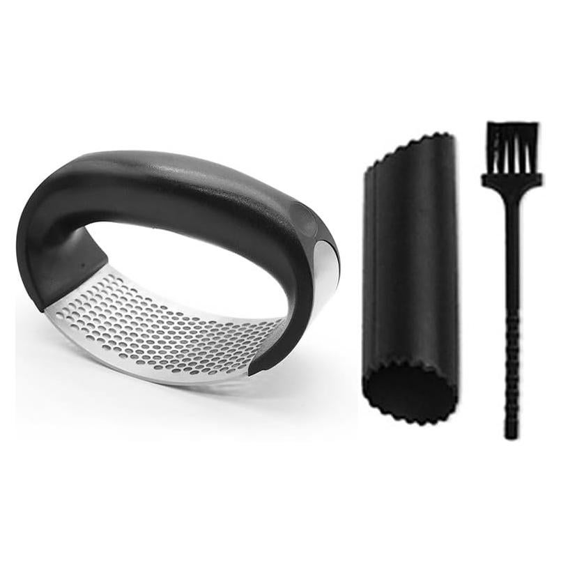 Prensador y Picador de Ajo AGIgear Acero Inoxidable Ergonómico