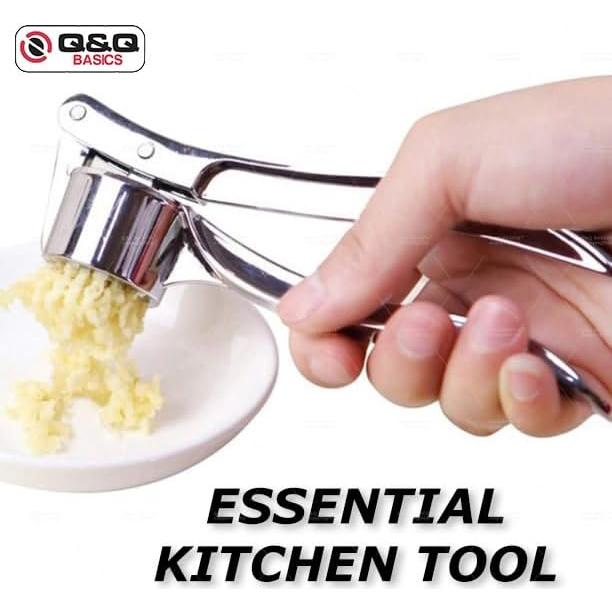 Prensa de Ajo y Jengibre Q&Q BASICS Acero Inoxidable