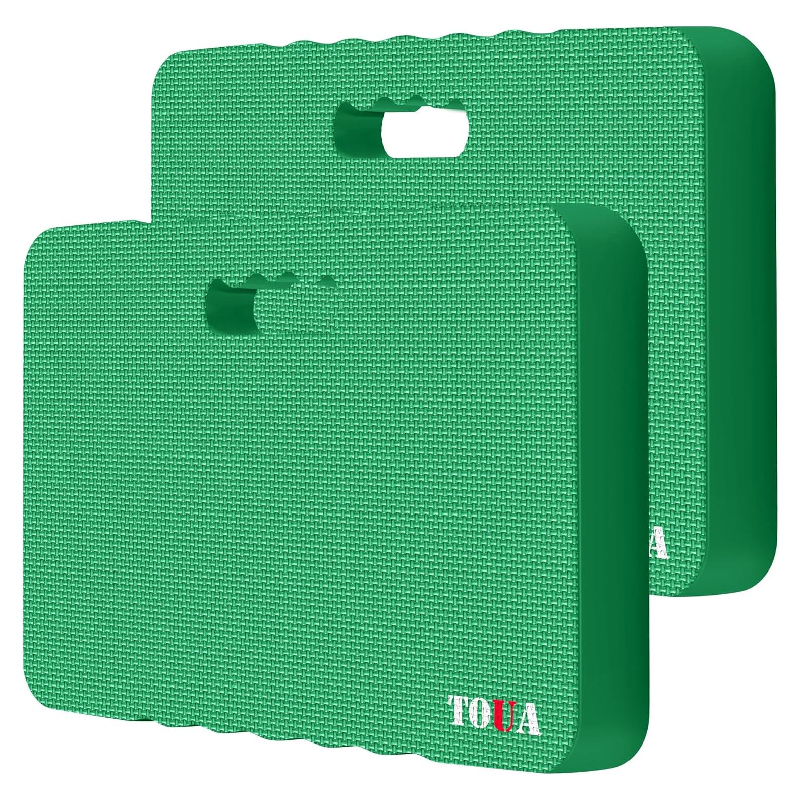 Almohadilla de Rodillas TOUA Extra Gruesa 2 Paquete Verde