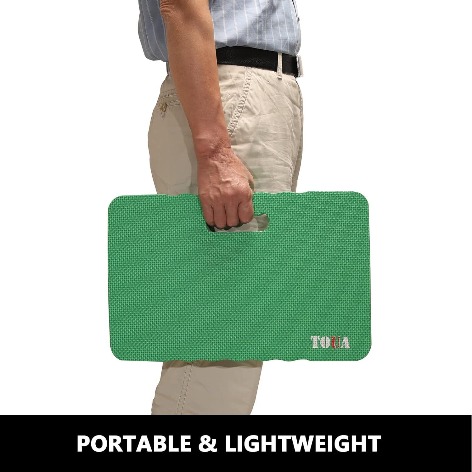 Almohadilla de Rodillas TOUA Extra Gruesa 2 Paquete Verde