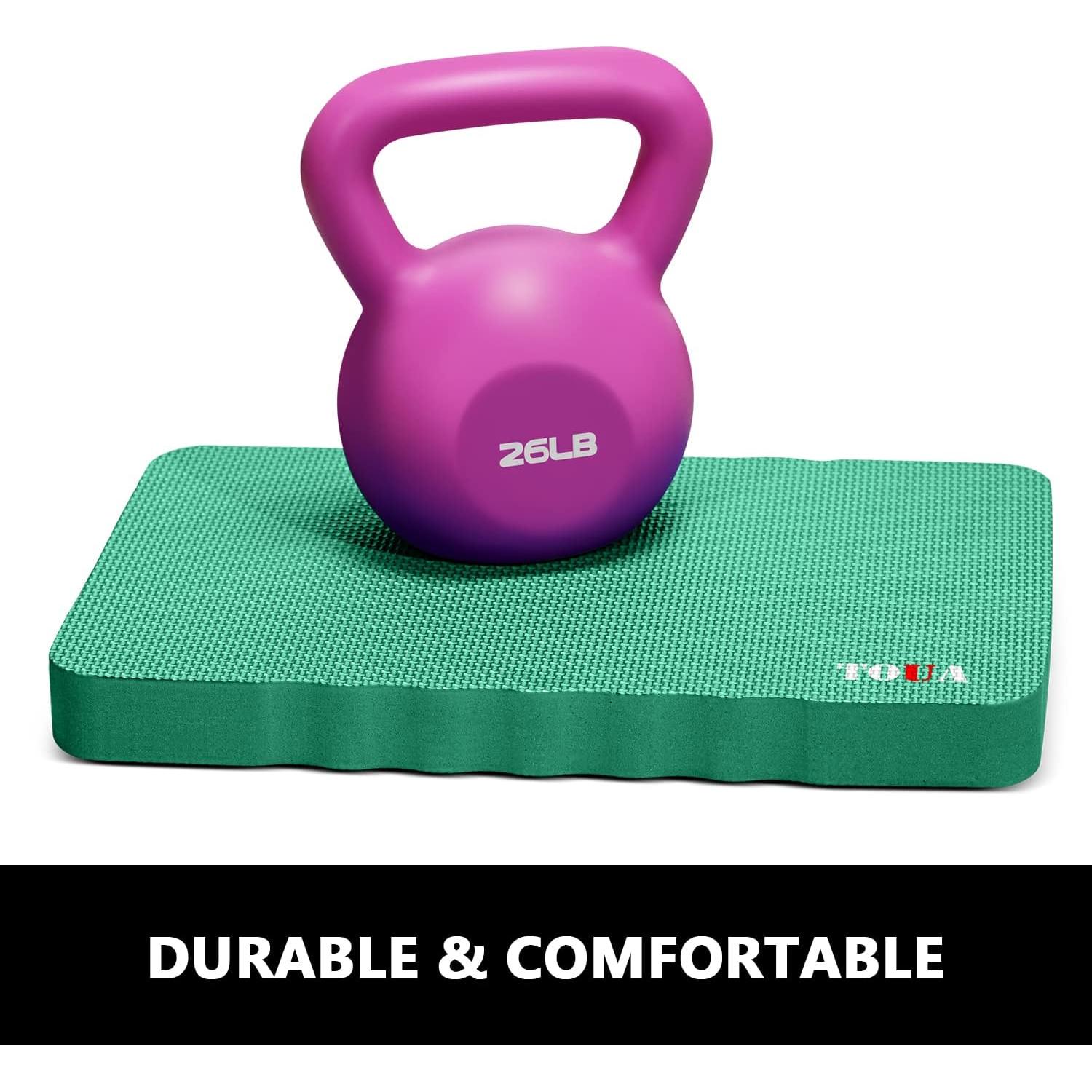 Almohadilla de Rodillas TOUA Extra Gruesa 2 Paquete Verde