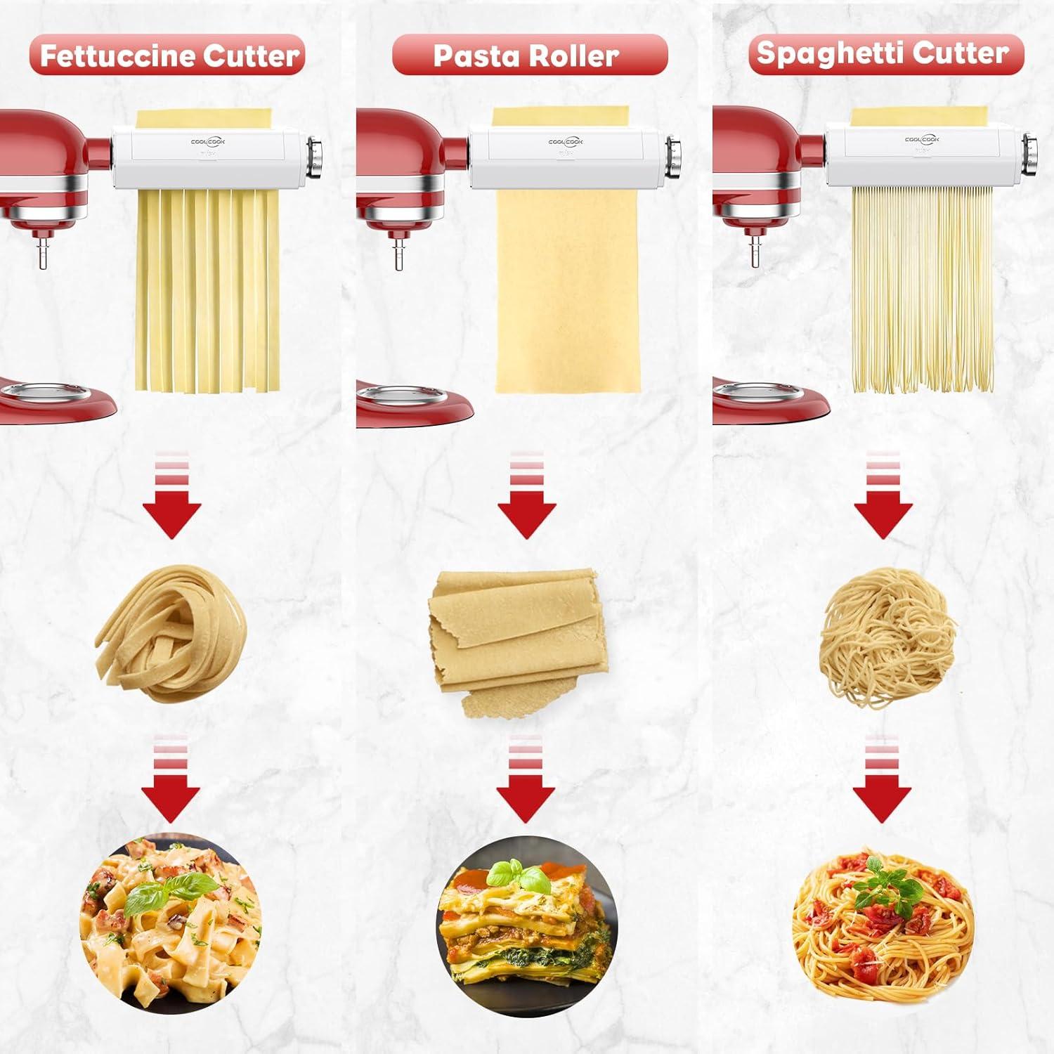 Accesorio de Pasta Coolcook para Batidora KitchenAid 3 en 1