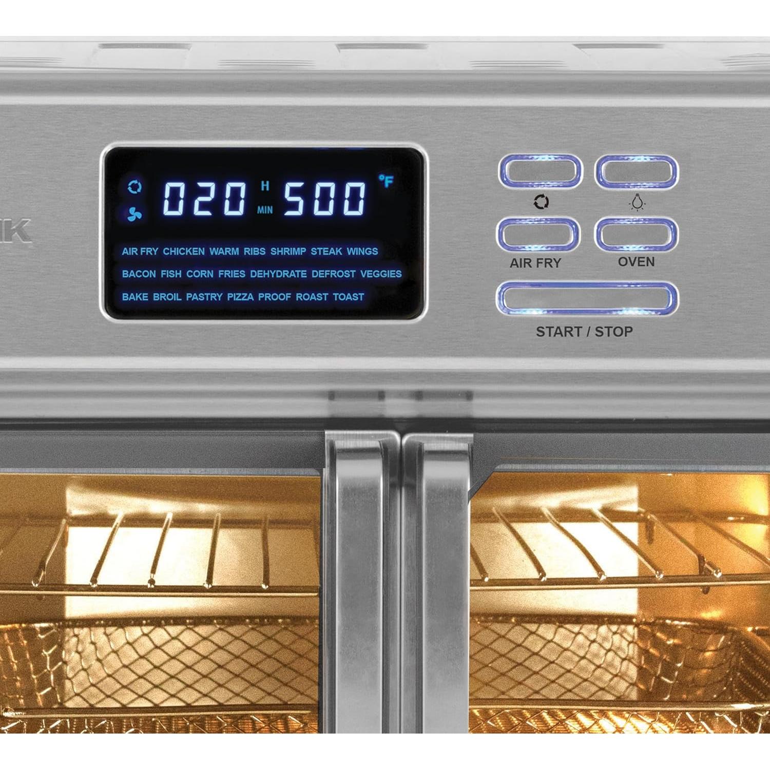 Horno de Aire Kalorik MAXX 26 Cuartos 10-en-1 Acero Inoxidable