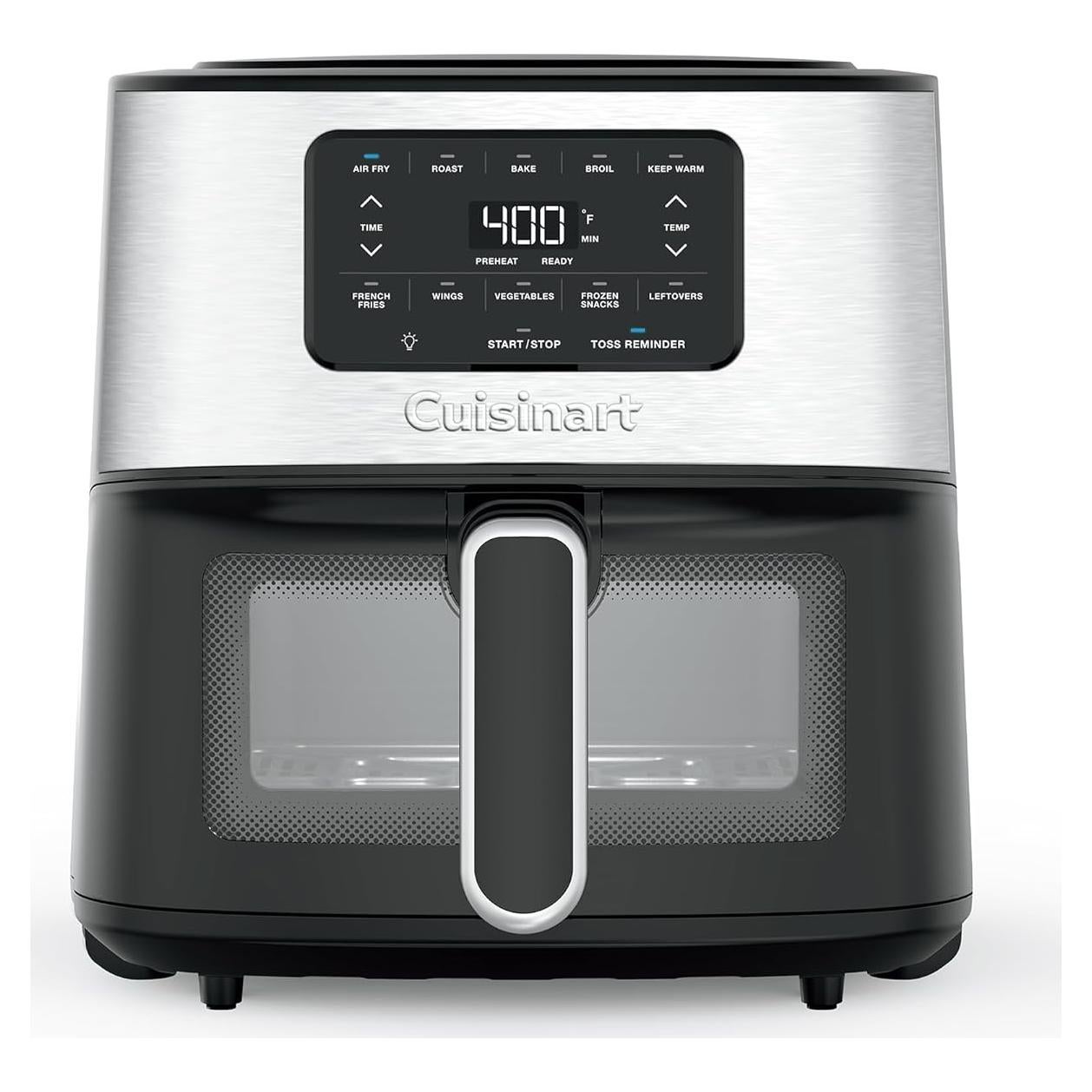 Freidora de Aire Cuisinart AIR-200NAS 6 Qt, 5 Funciones, Acero Inoxidable