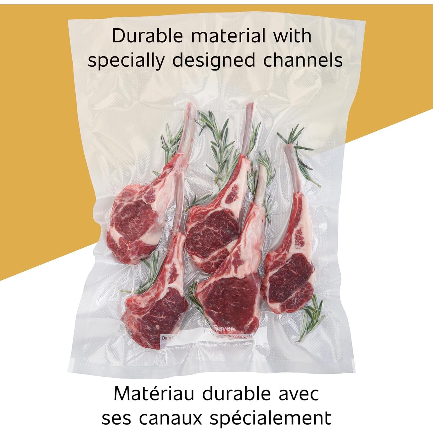 Bolsas de Sellado al Vacío FoodSaver Multipack 5 Rollos