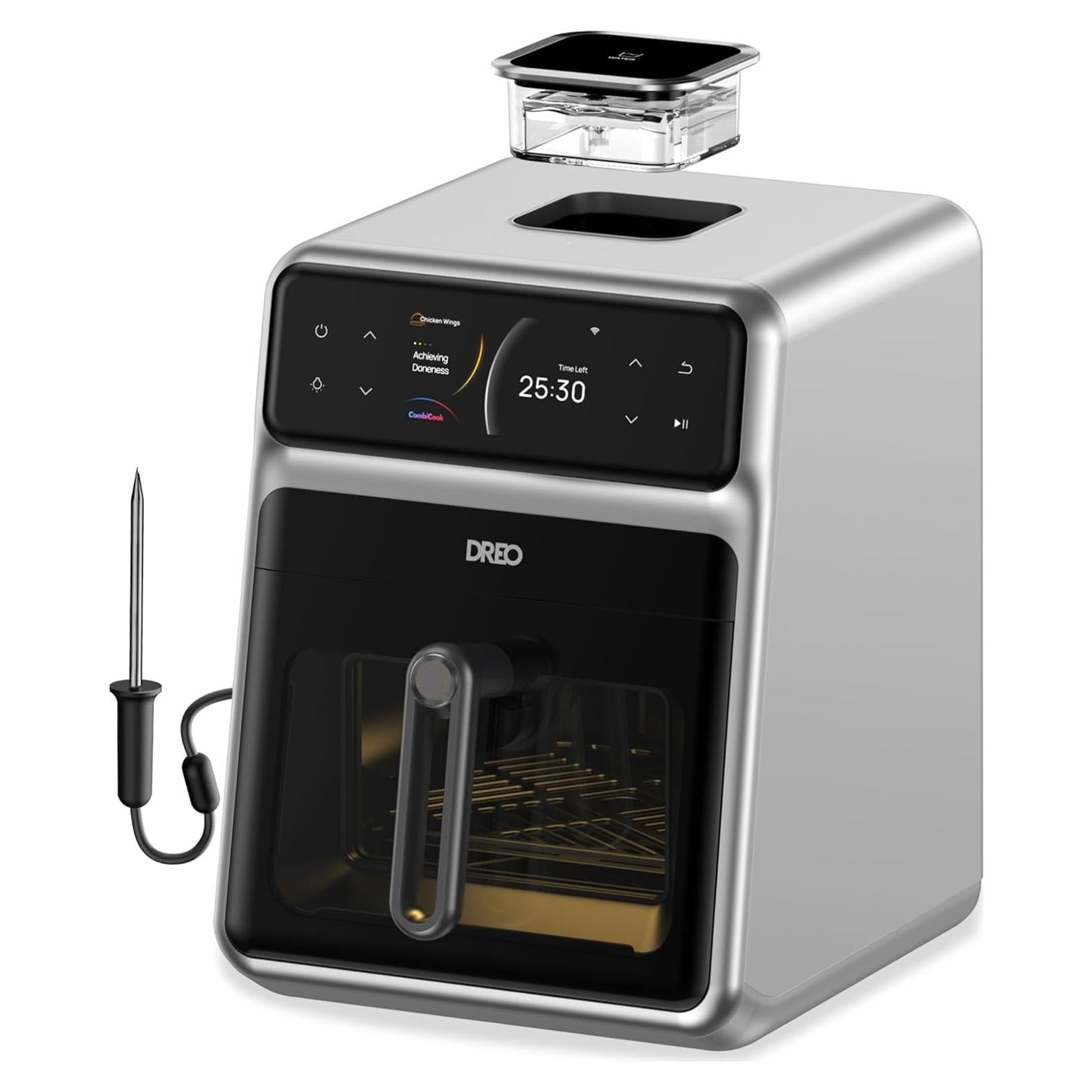 Freidora de aire Dreo ChefMaker 6 QT, Cocción inteligente