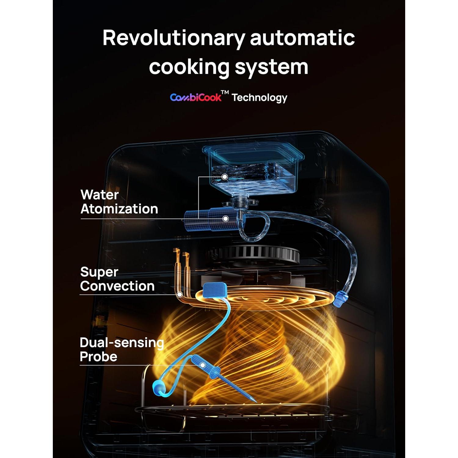 Freidora de aire Dreo ChefMaker 6 QT, Cocción inteligente