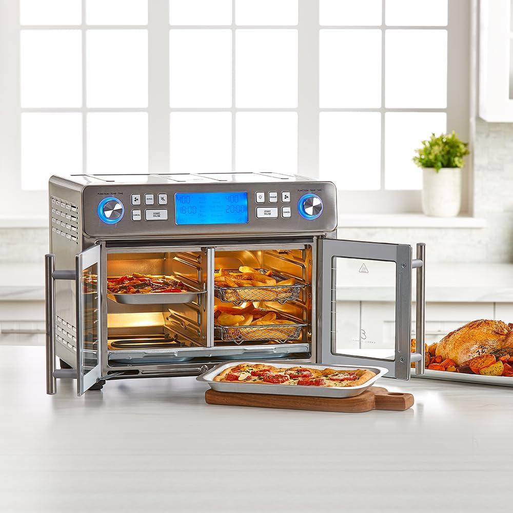 Horno de Aire Emeril Lagasse 360 Doble Zona 25 QT Acero Inoxidable