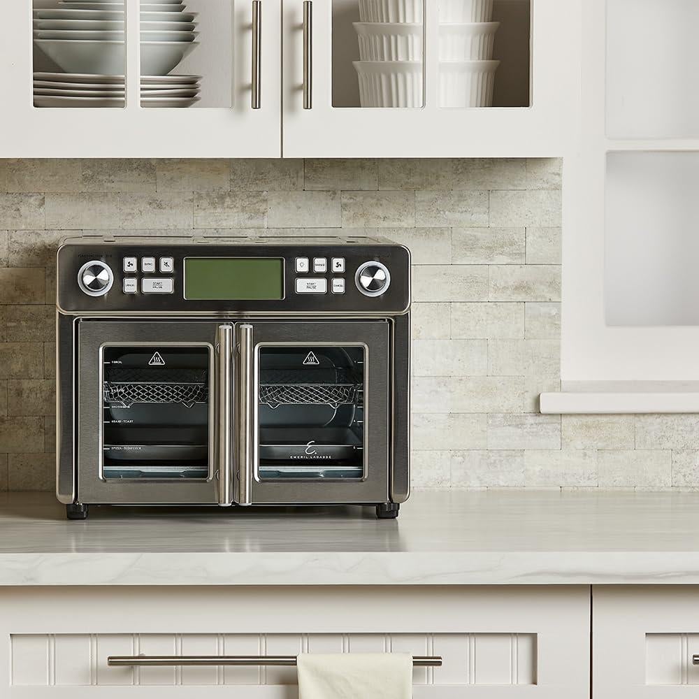 Horno de Aire Emeril Lagasse 360 Doble Zona 25 QT Acero Inoxidable