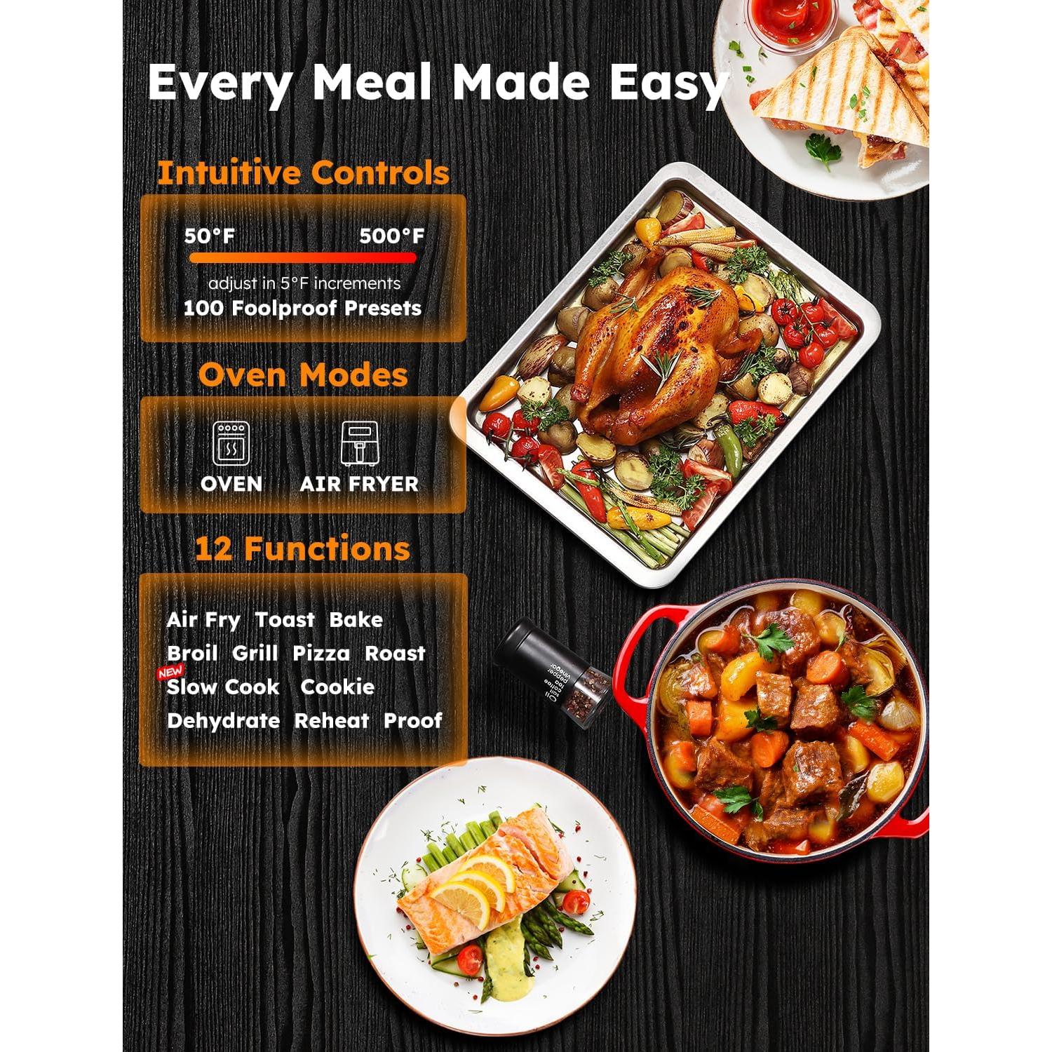 Horno Tostador Freidora de Aire Nuwave Bravo XL Pro 30QT