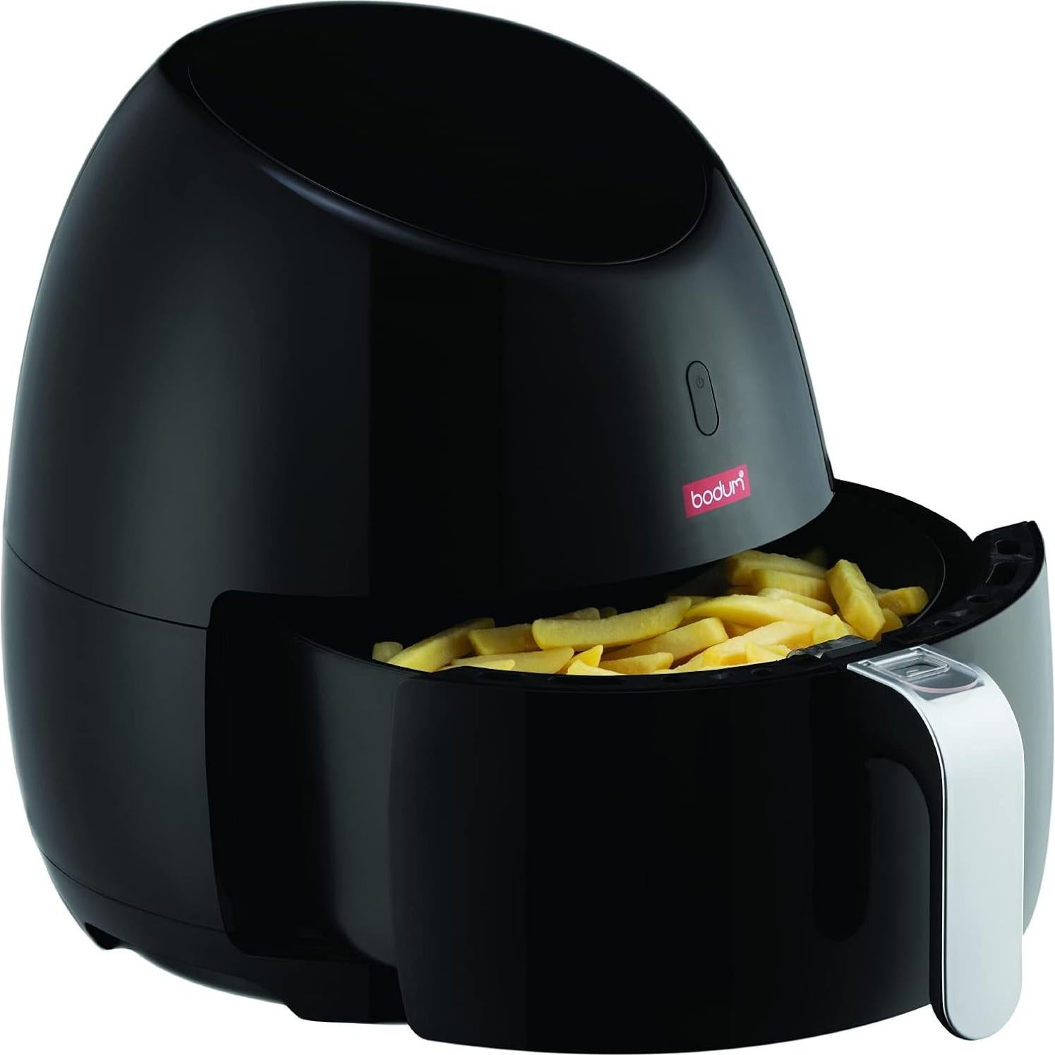 Bodum Melior Air Fryer with Digital Control Panel and 8 Presets, 169 Ounce, Black