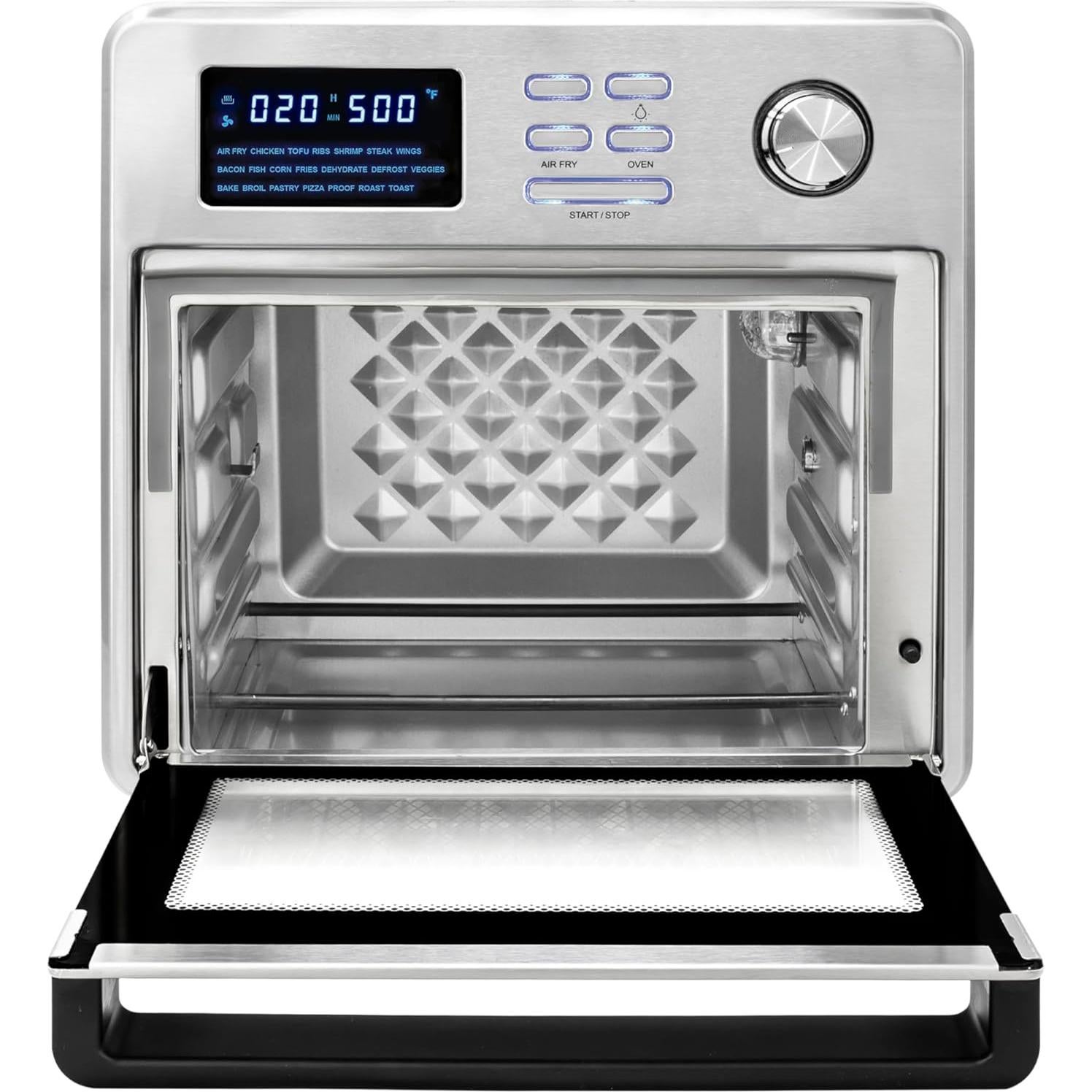 Horno de Aire Digital Kalorik MAXX 16 Cuartos Acero Inoxidable