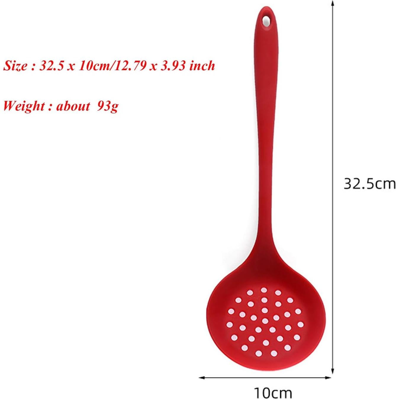Juego de Cucharas de Silicona W WBLD 32.5x10cm Antiadherente