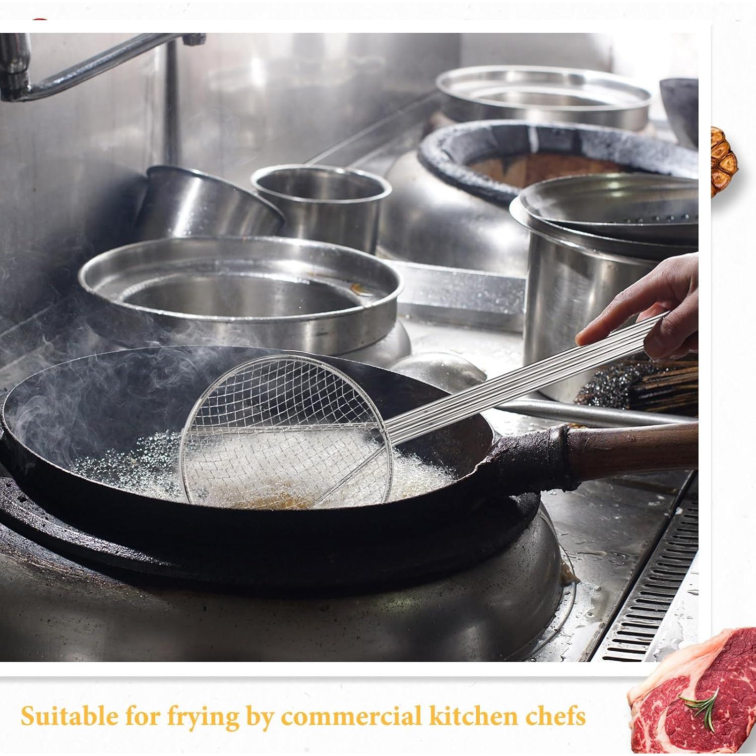 Colador Redondo Baderke 41 cm Acero Inoxidable 2 Pcs