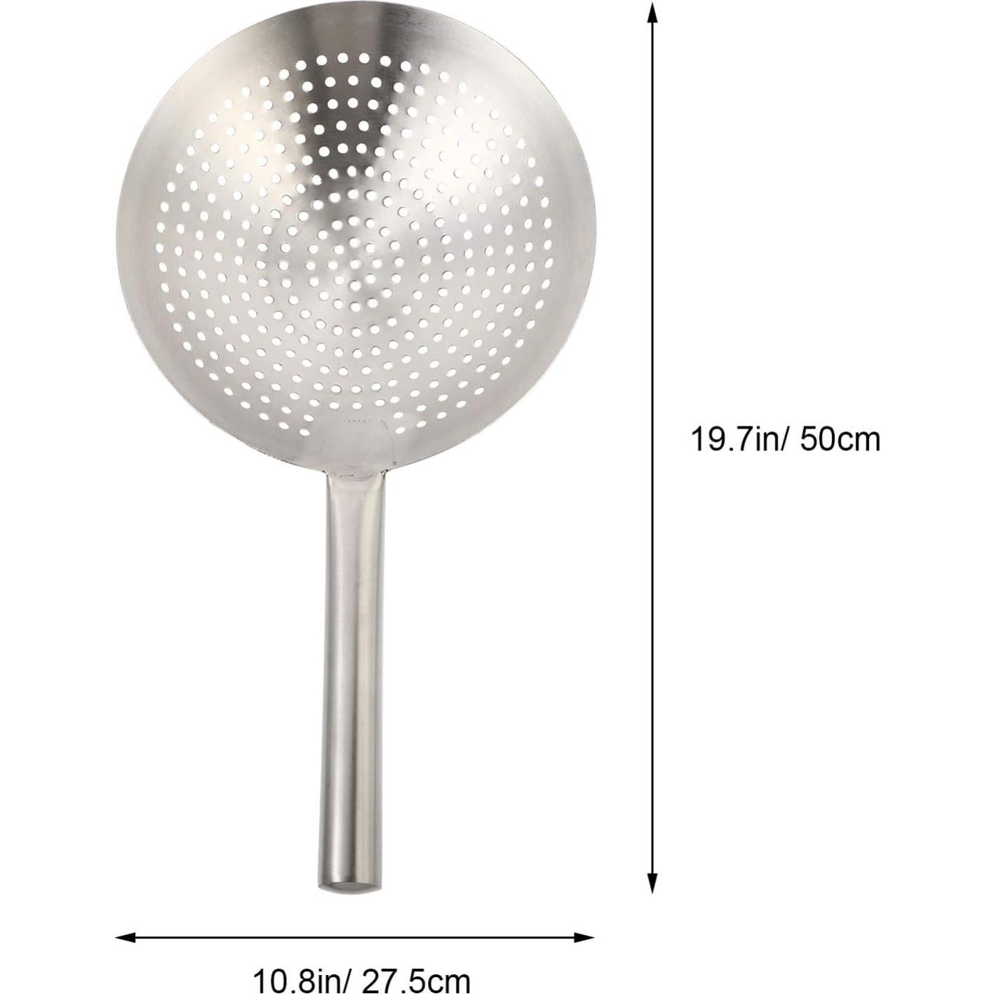 Cucharón Colador de Fideos Yardwe Acero Inoxidable 28 cm